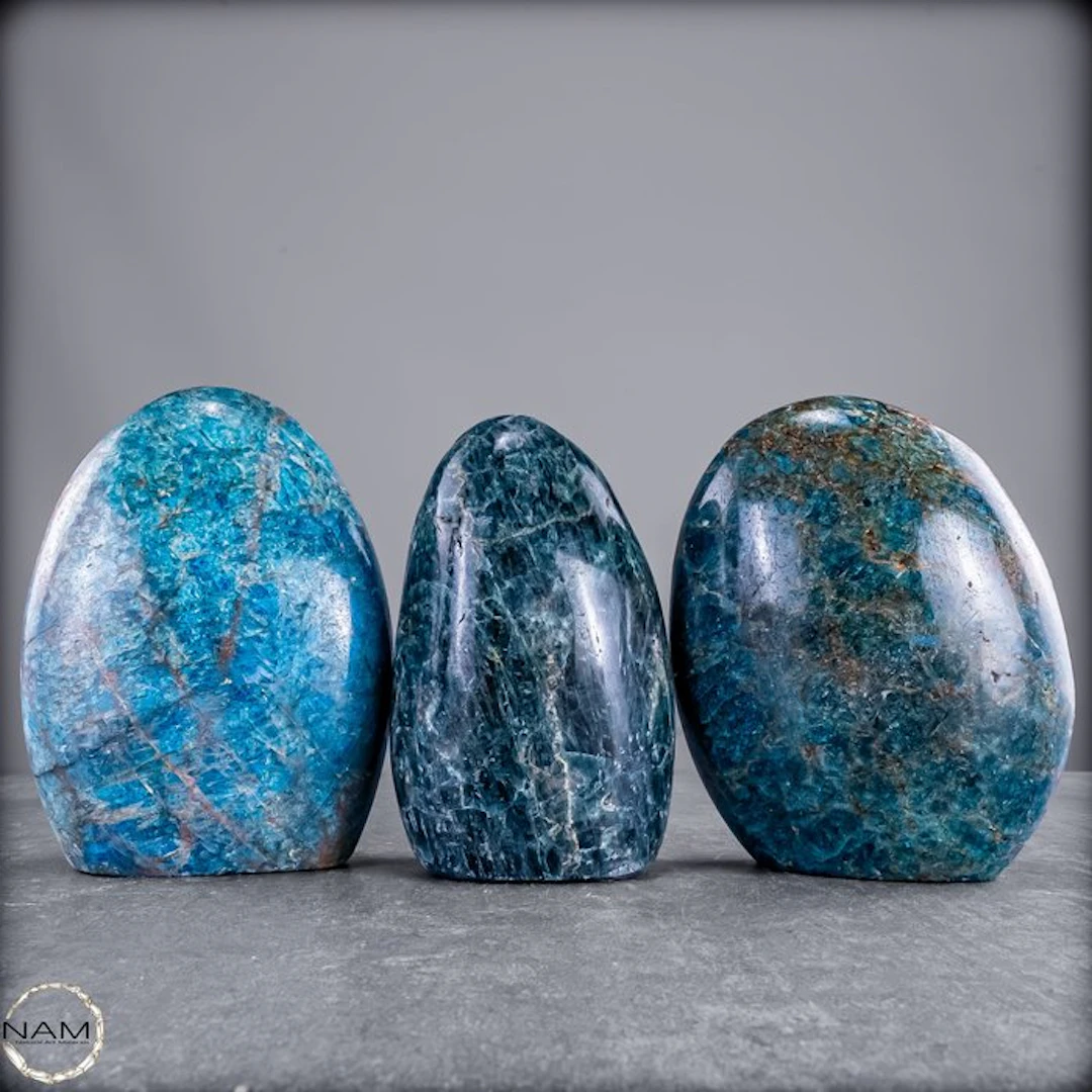 Exclusive apatite freeform set – Three powerful...