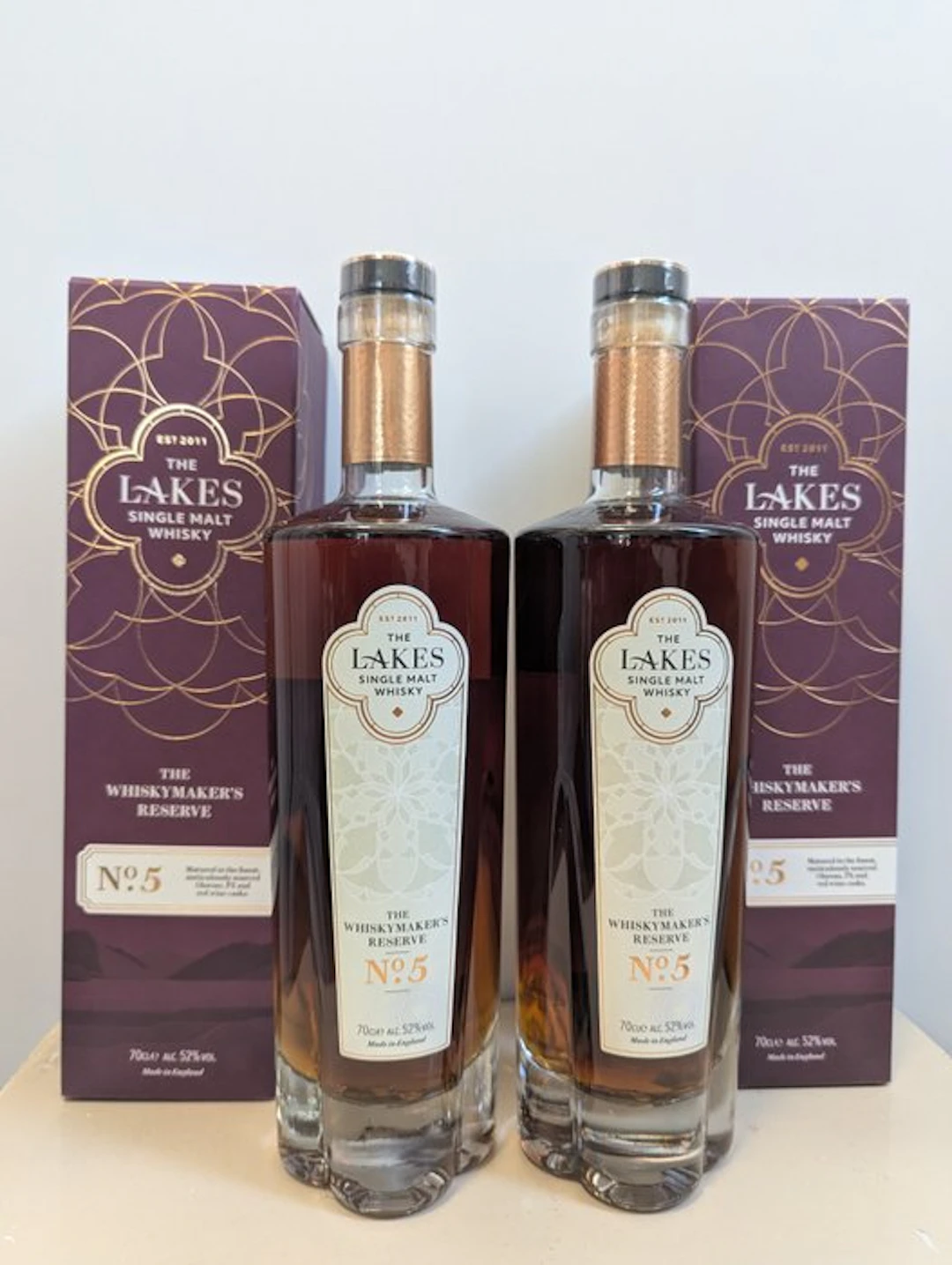 Lakes - The Whiskymaker's Reserve No. 5 - 70cl - 2 bottles