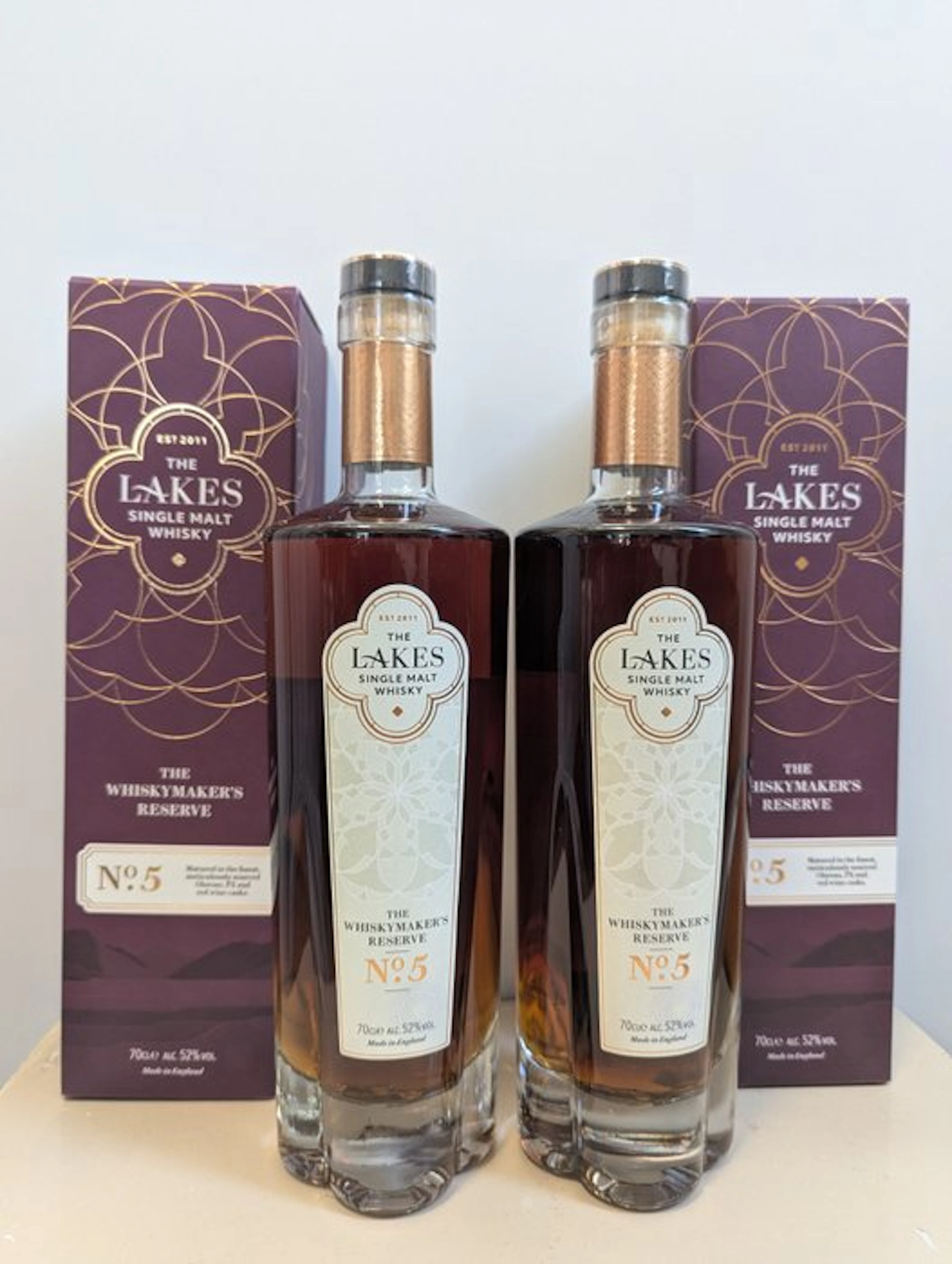 Lakes - The Whiskymaker's Reserve No. 5 - 70cl - 2 bottles