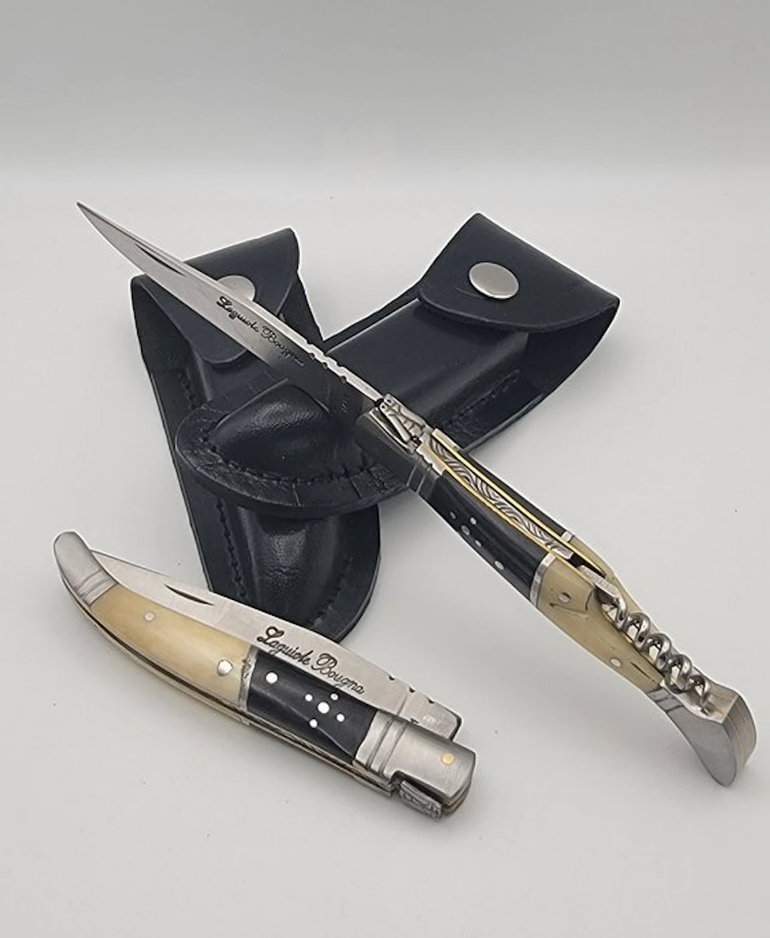 Laguiole Bougna - Table knife set - ABS - Folding knives