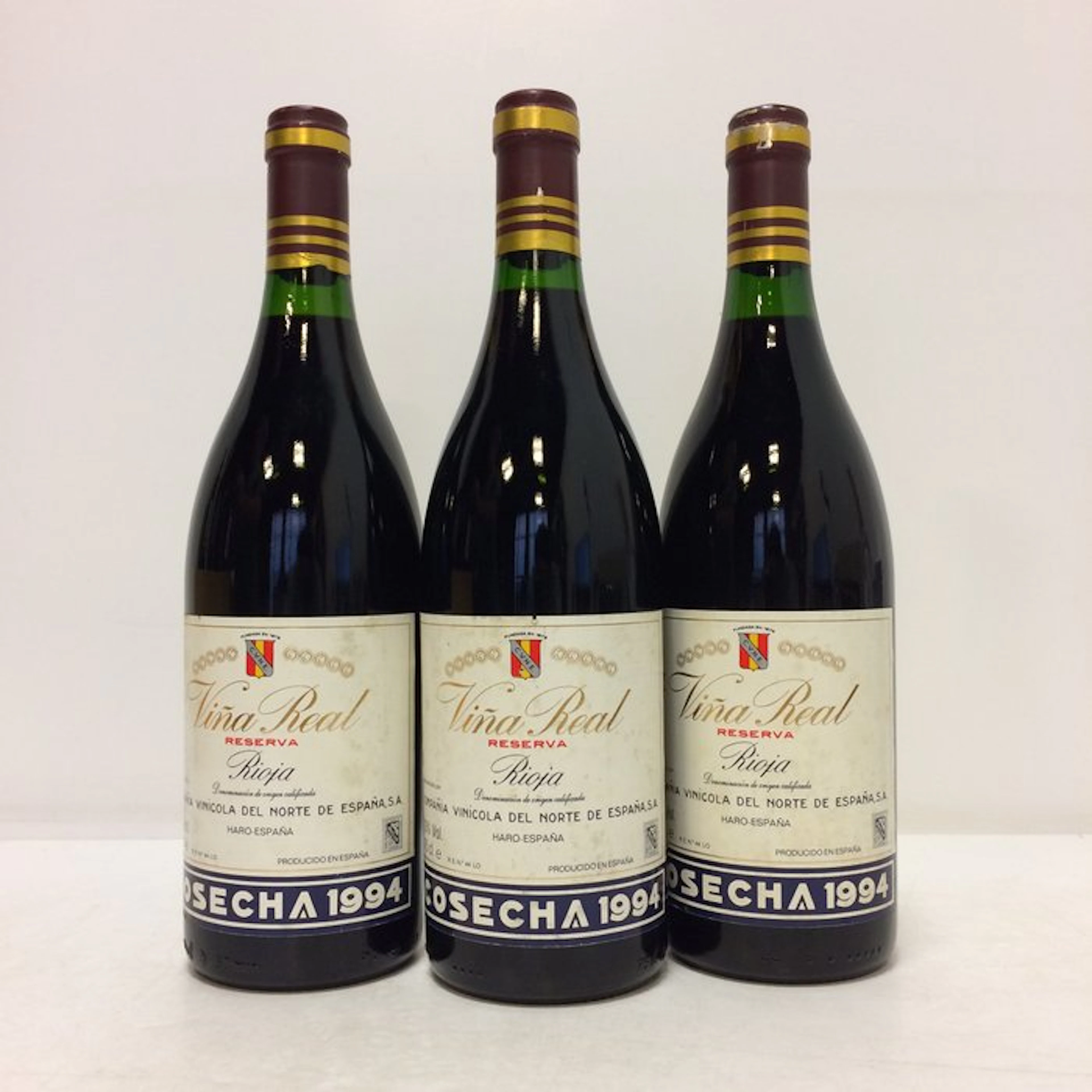 1994 C.V.N.E. Viña Real - Rioja Reserva - 3 Bottles (0.75L)