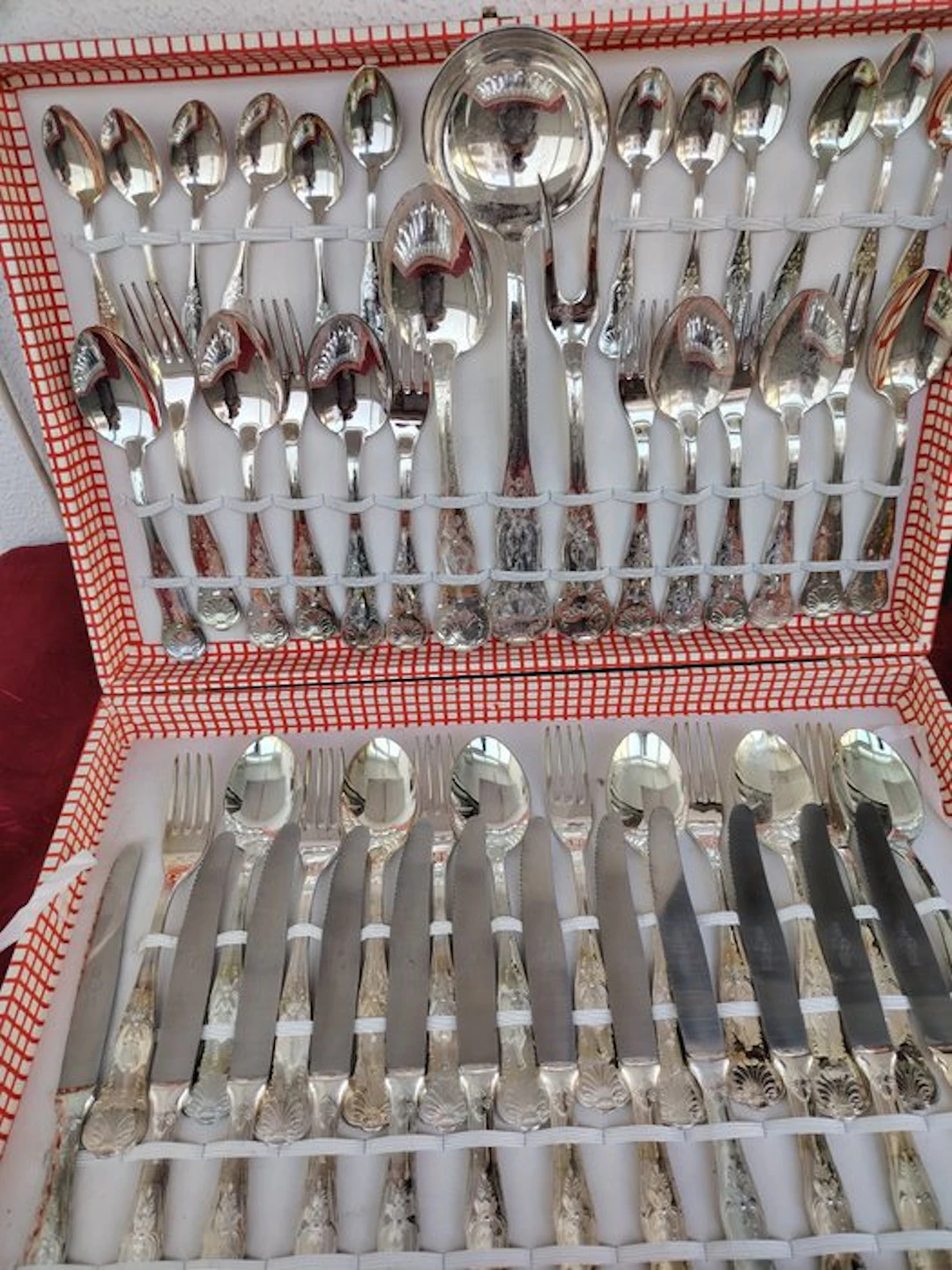 Cutlery set for 12 (51) - Silverplated