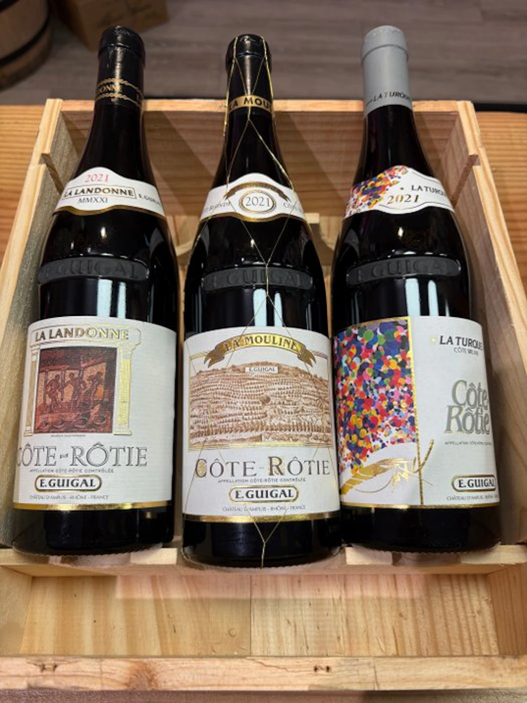 2021 E. Guigal Cote Rotie La Landonne - La Turque - La...