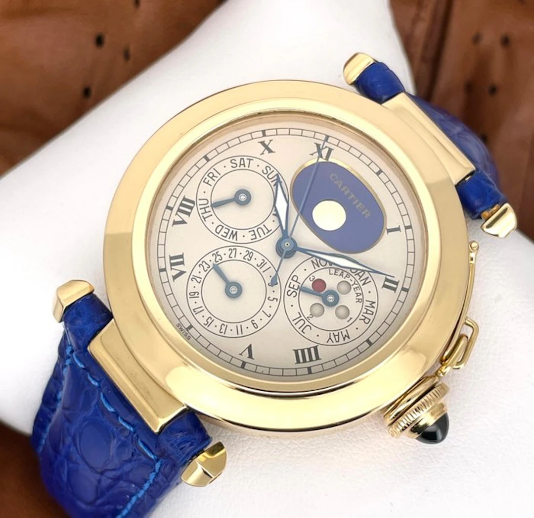 Cartier - Pasha de Cartier Perpetual Calendar 18K Yellow...
