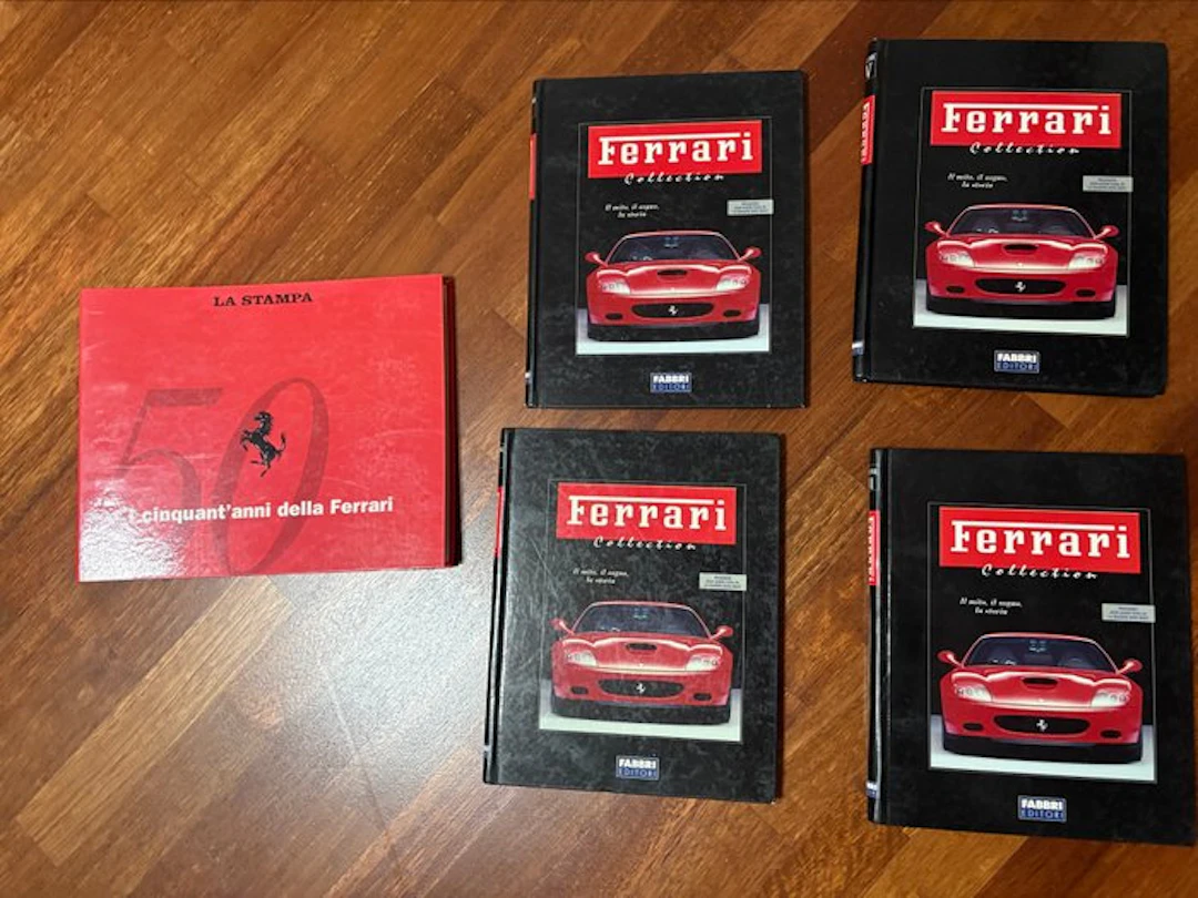 Books - Ferrari - Enciclopedia 4 volumi Ferrari...