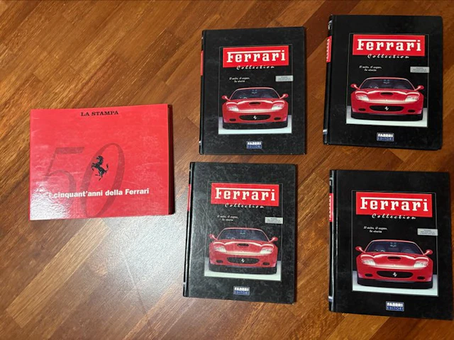 Books - Ferrari - Enciclopedia 4 volumi Ferrari...