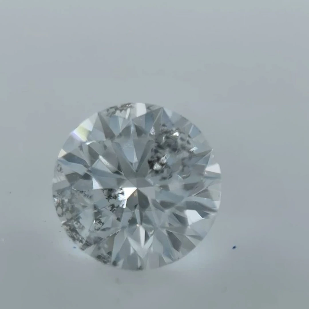 1 pcs Diamond (Natural) - 0.30 ct - Round - D...