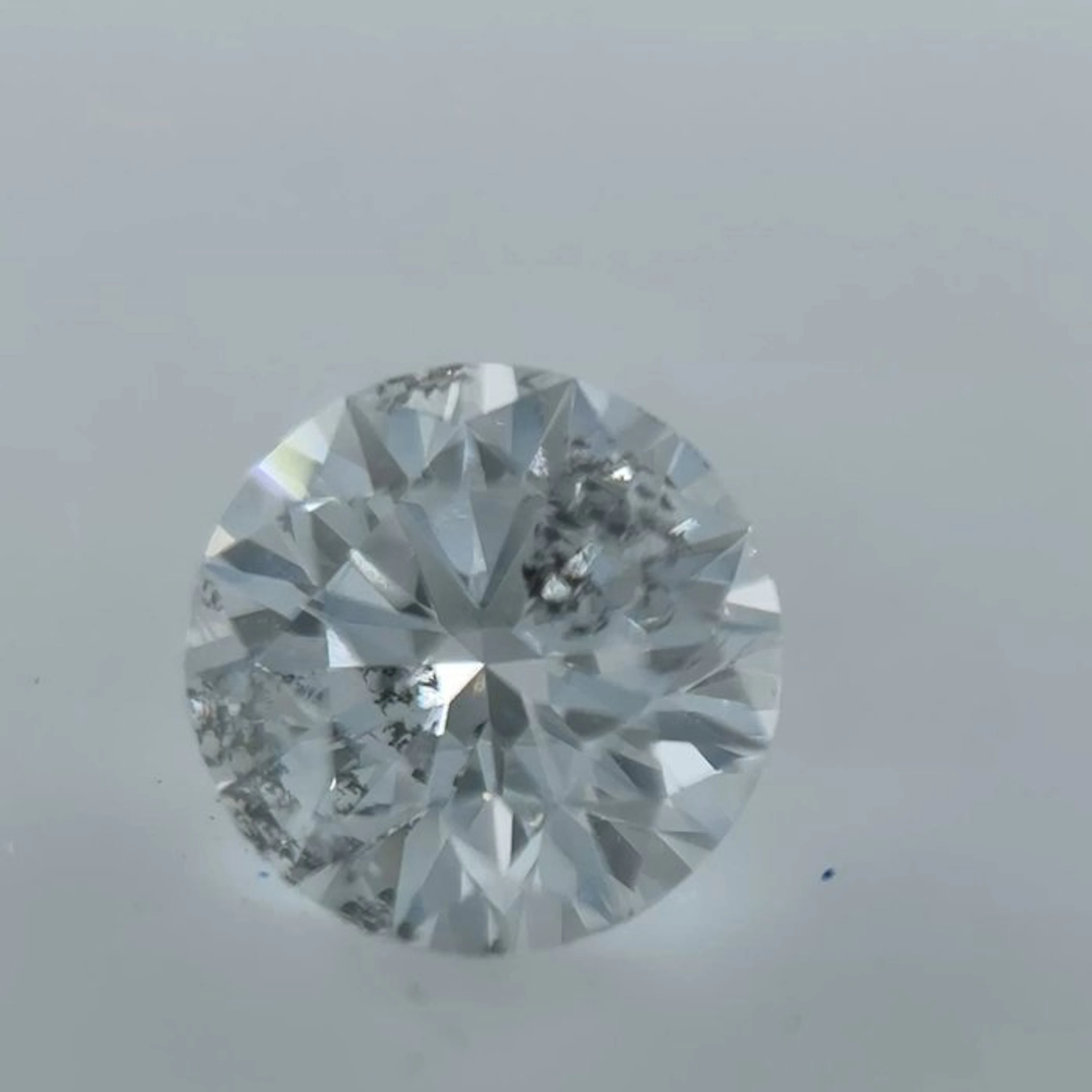 1 pcs Diamond (Natural) - 0.30 ct - Round - D...