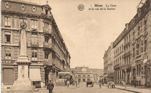 Belgium - Mons - Featuring lively street scenes