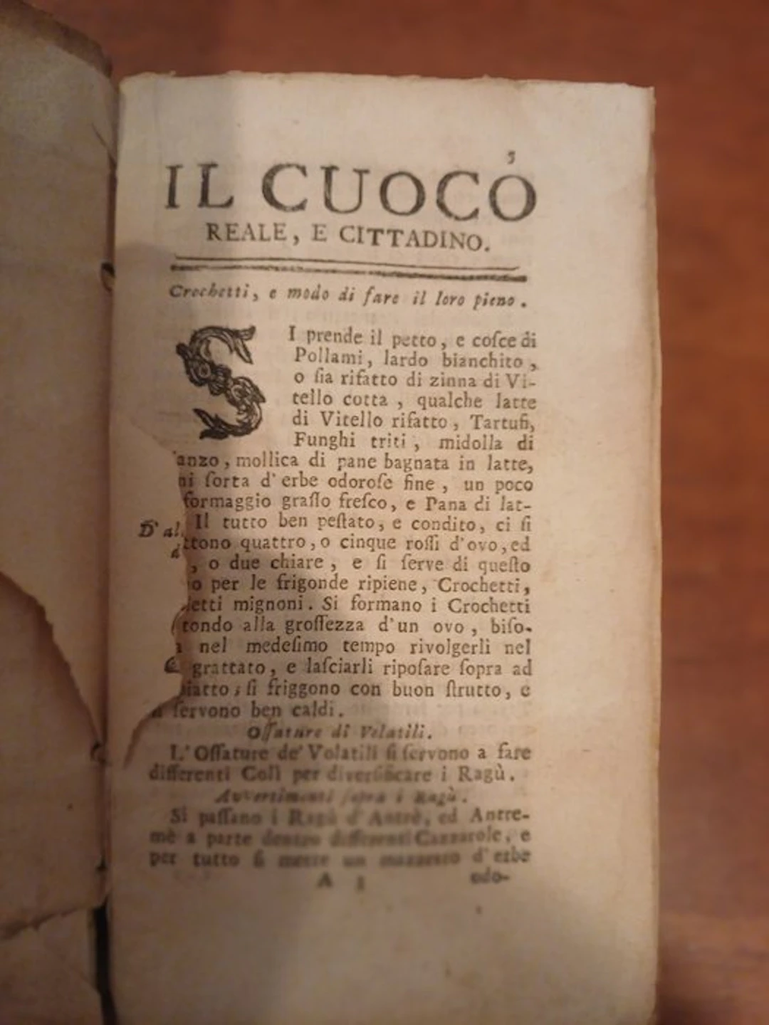 Fransois massialot - Il Cuoco Reale, e Cittadino - 1724