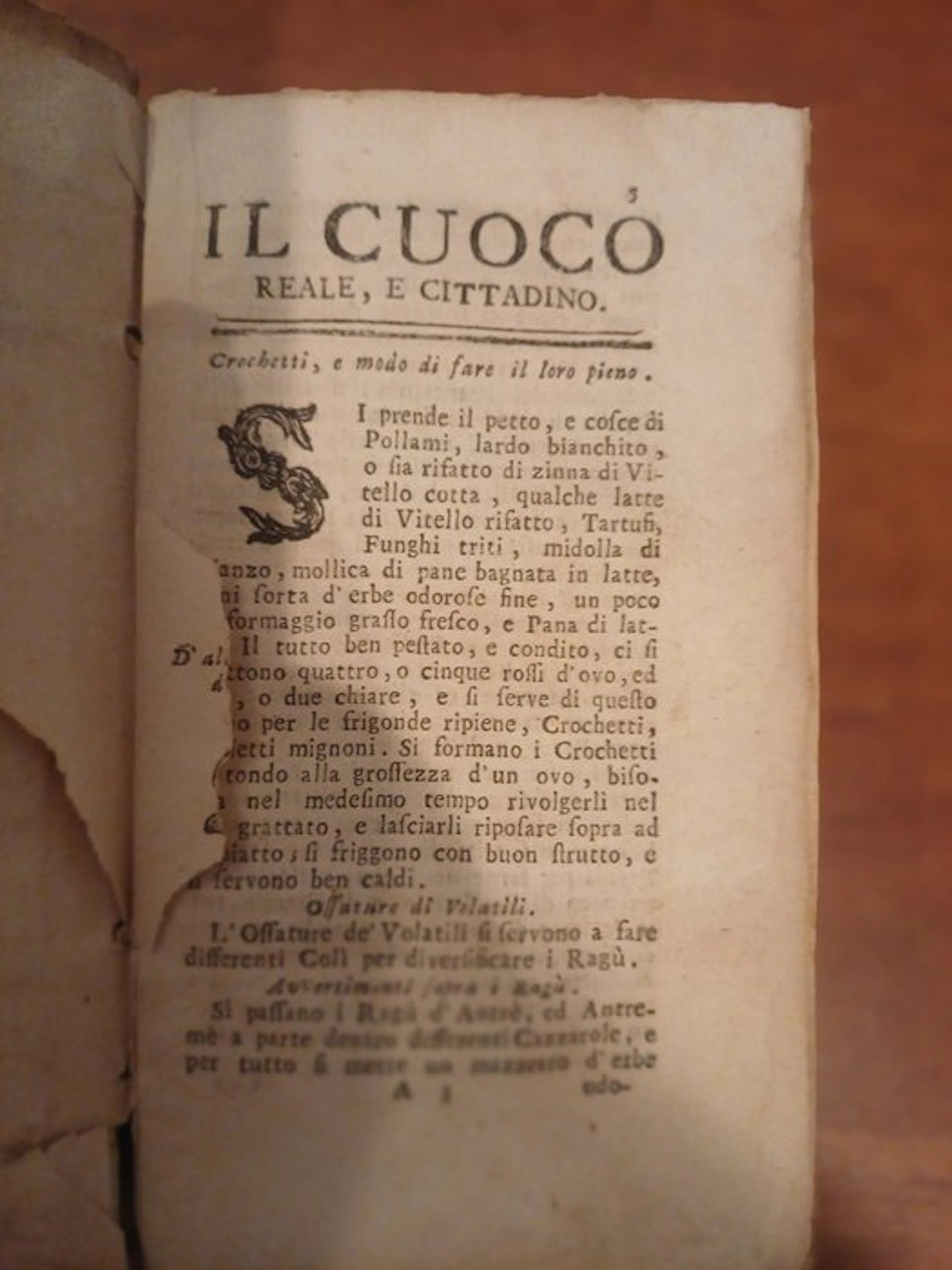 Fransois massialot - Il Cuoco Reale, e Cittadino - 1724
