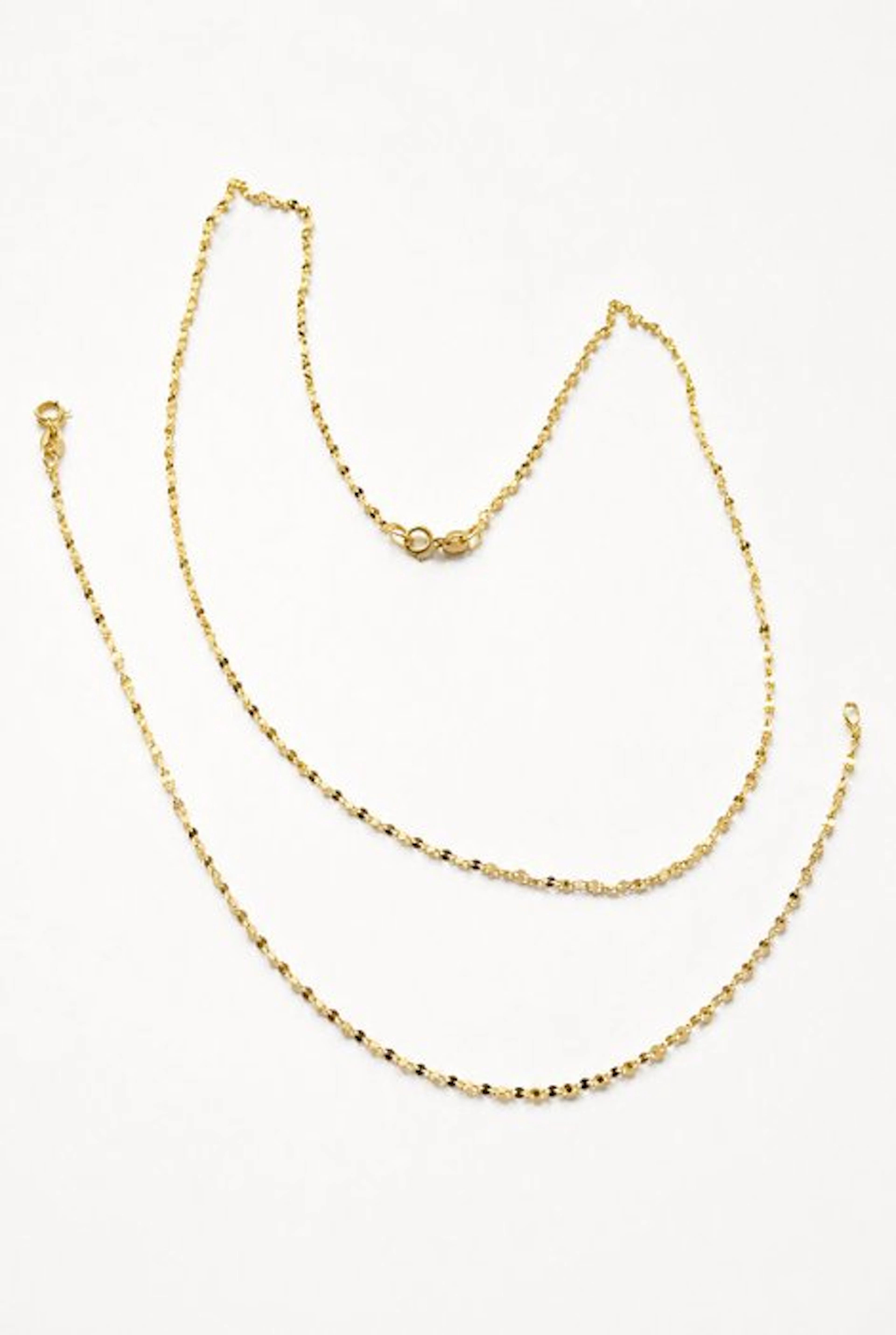 No reserve price - 2 piece jewellery set - 18 kt