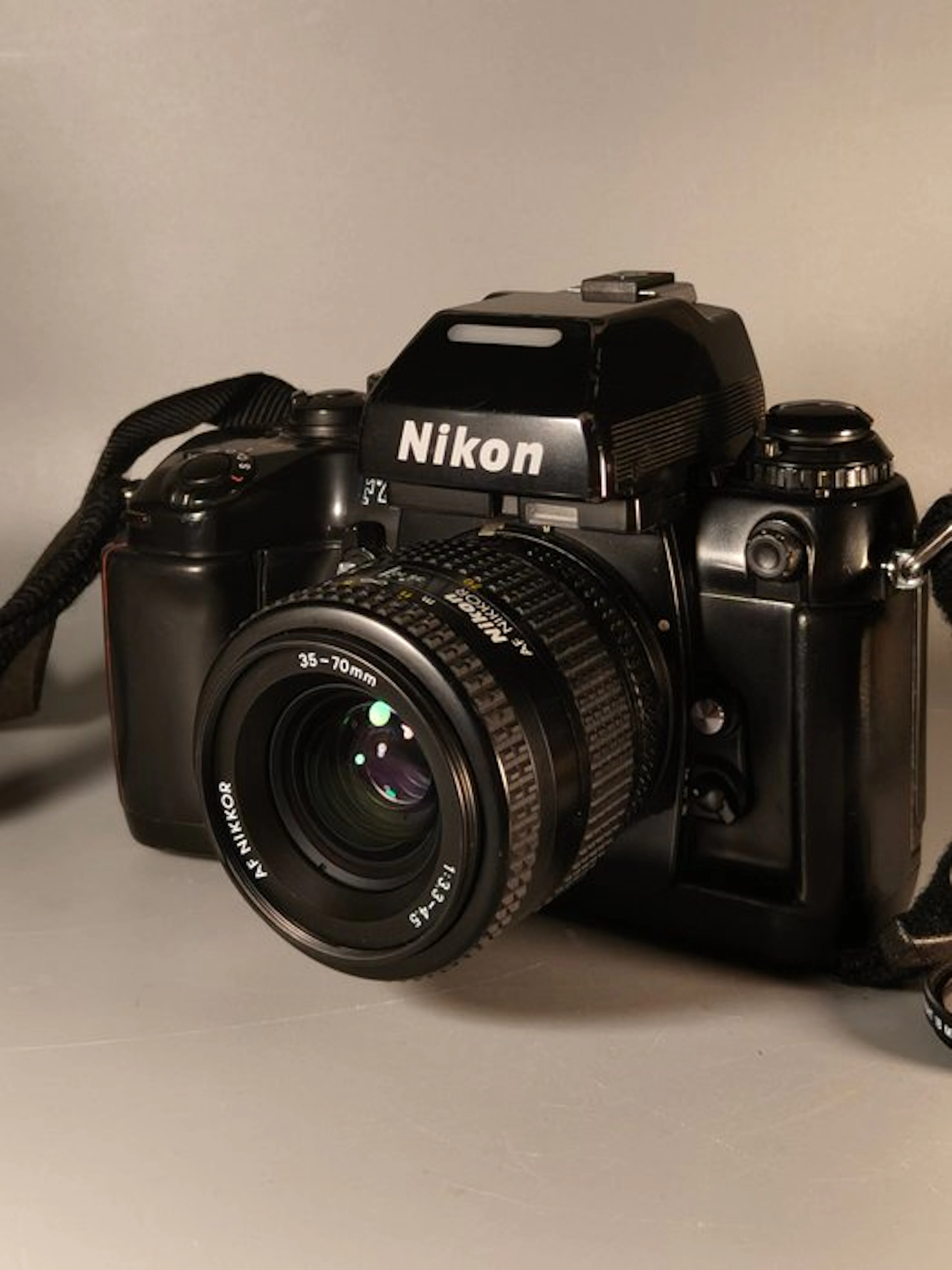 Nikon F4 + AF Nikkor 35-70mm Single lens reflex camera (SLR)