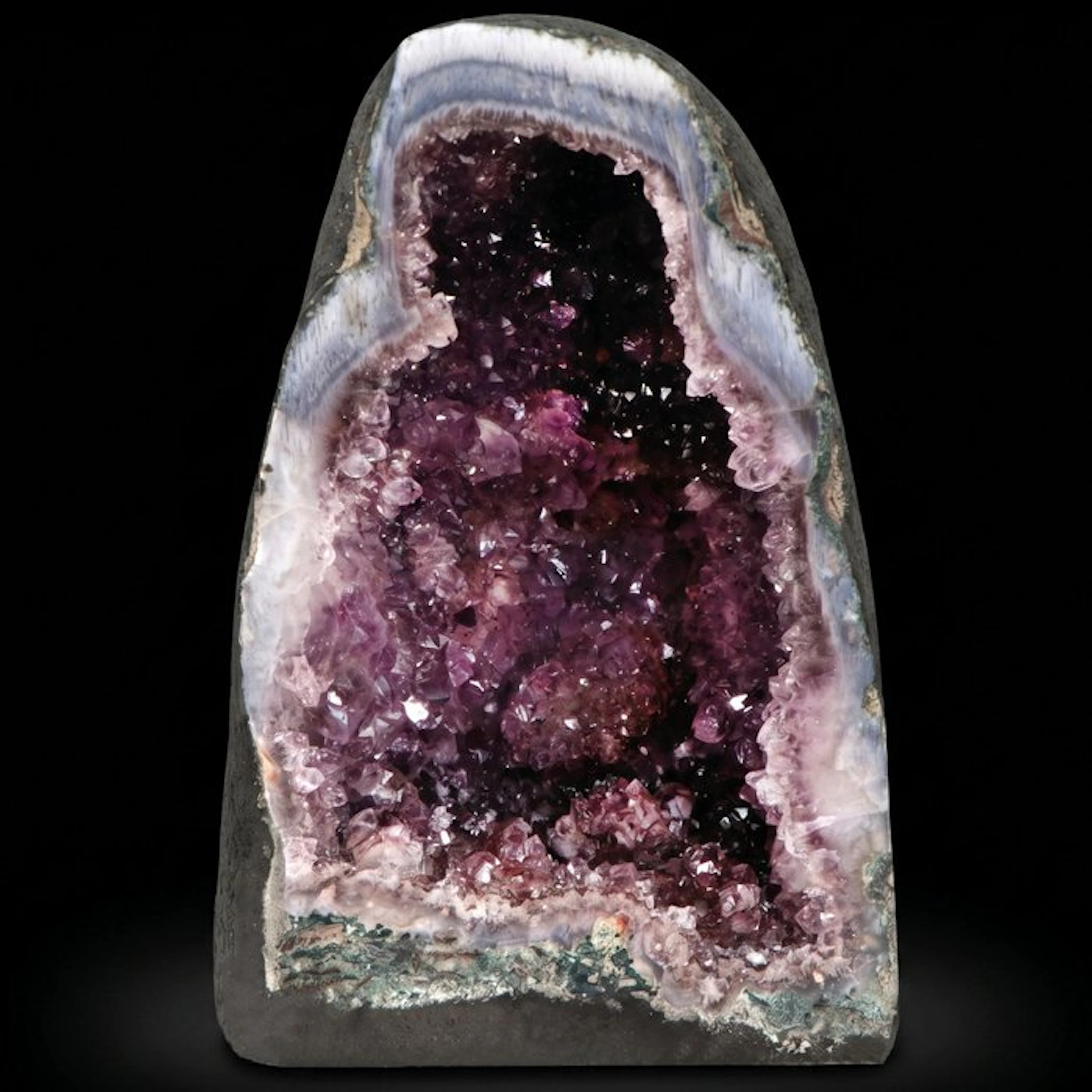 Top Quality - Vivid Amethyst - 32x19x19 cm - Geode- 9.5 kg
