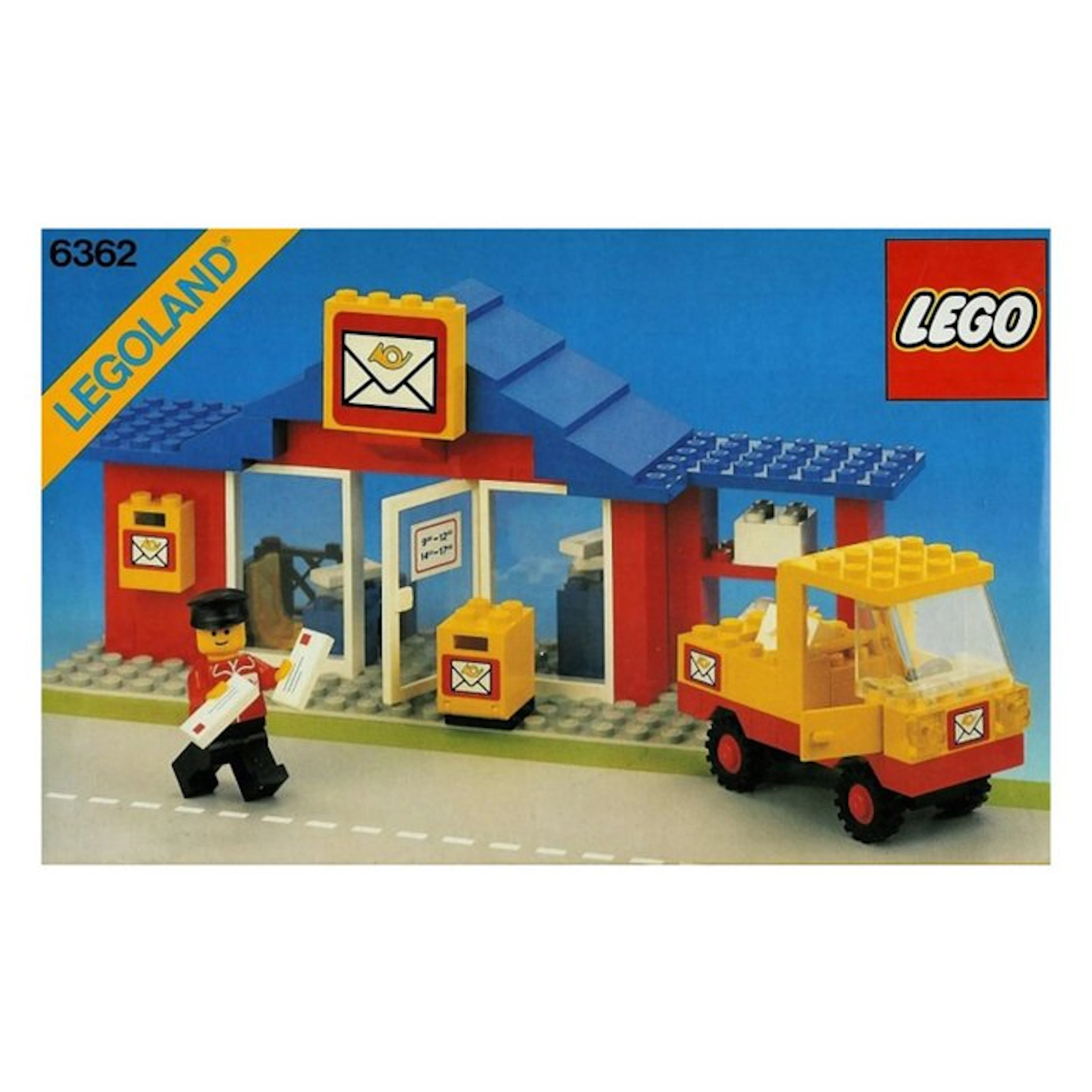 LEGO Set - 6362 - City - **LEGO Town 6362 – Post Office –...