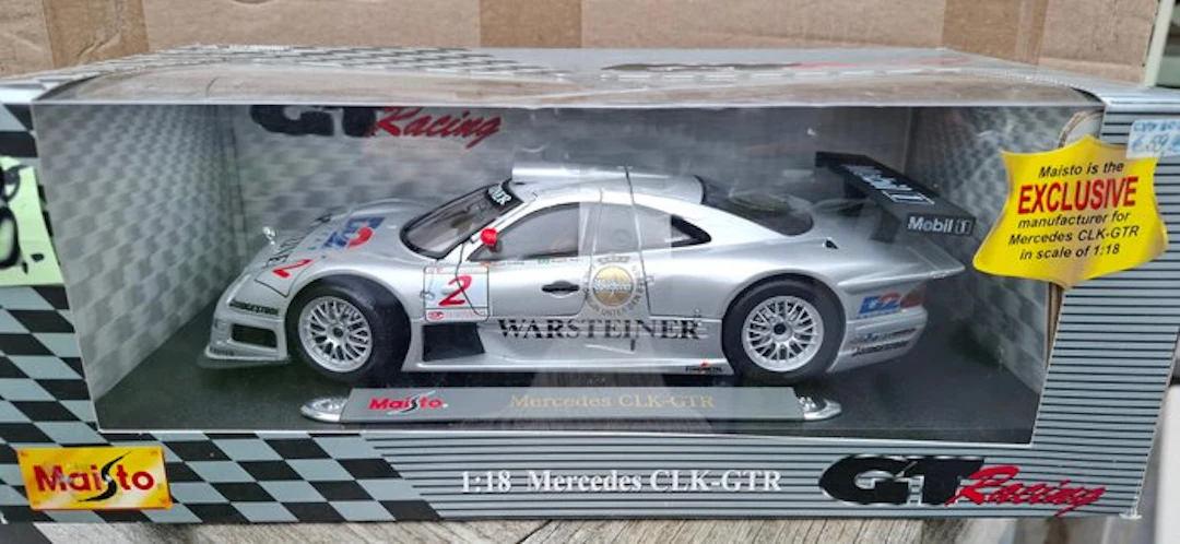 Maisto 1:18 - Model race car - Mercedes CLK-GTR