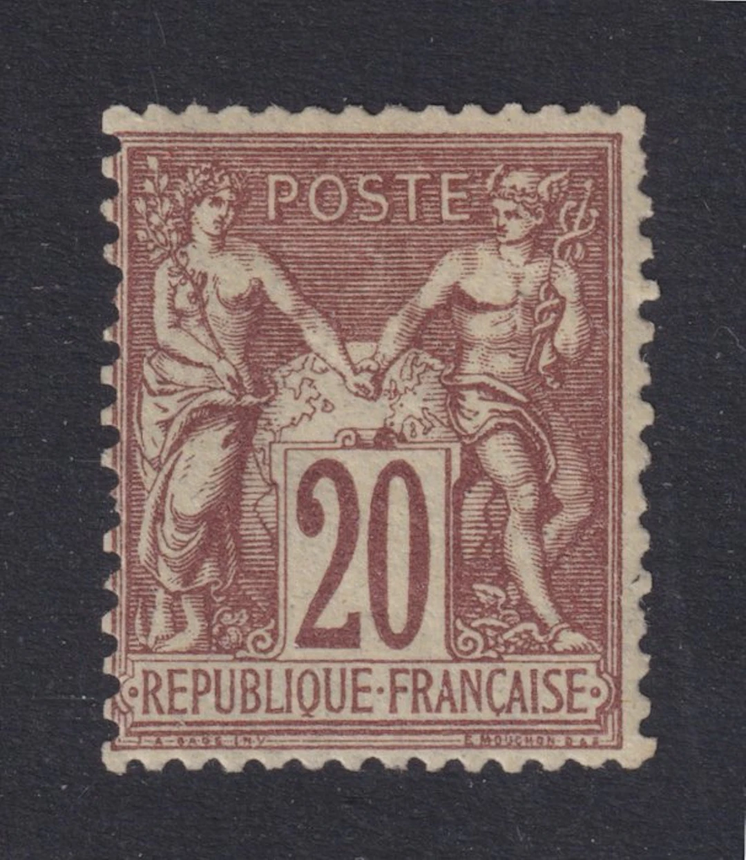 France 1876 - Sages 'Type I' no