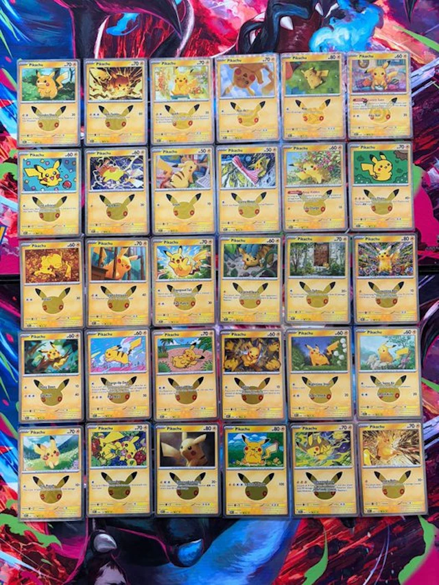 Pokémon - 30 Card - 30th Celebration Pikachu Collection - Mega Evolution