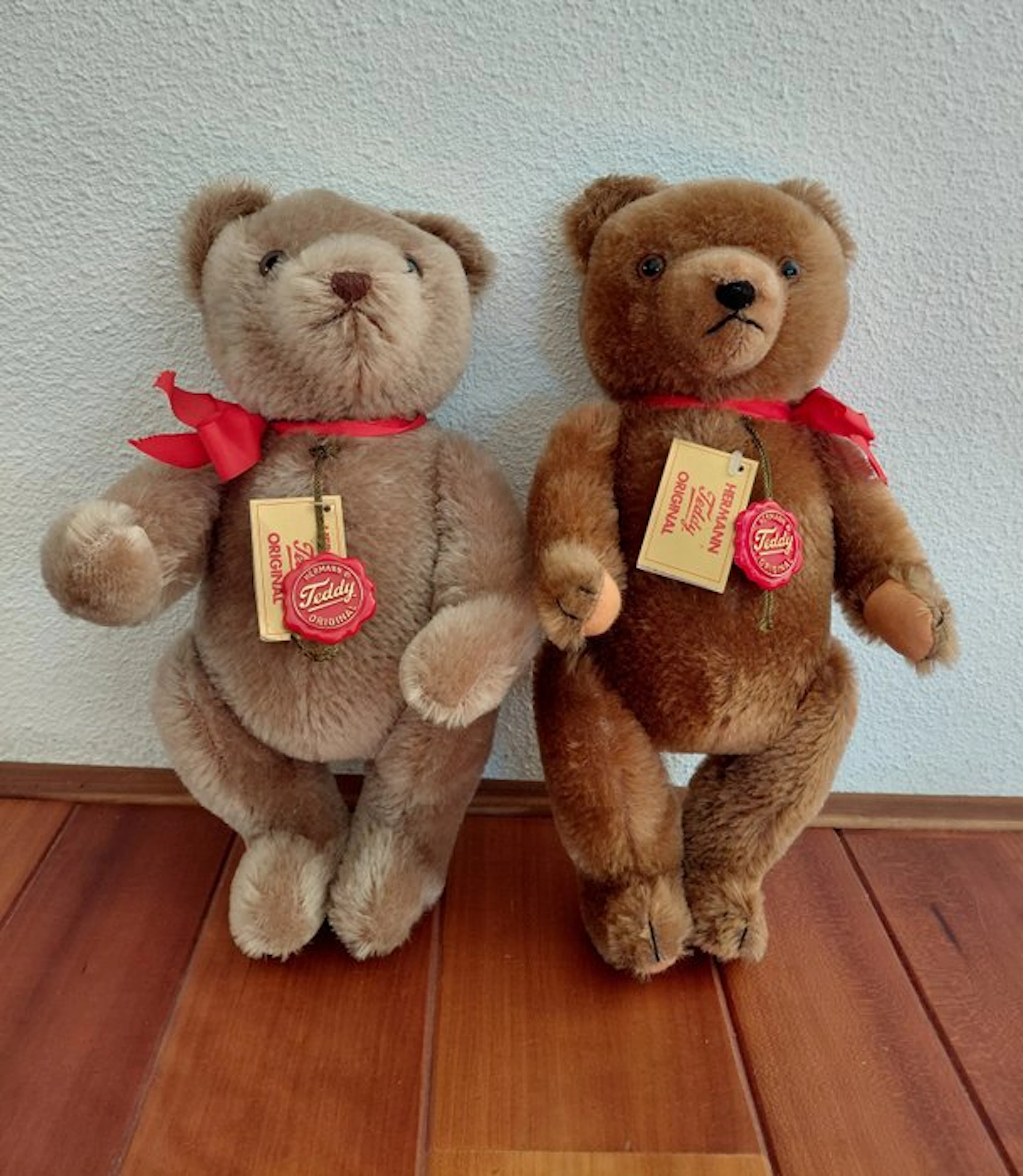 Hermann - Figure - Zeldzame No/No beer van Hermann Teddy Original - Mohair