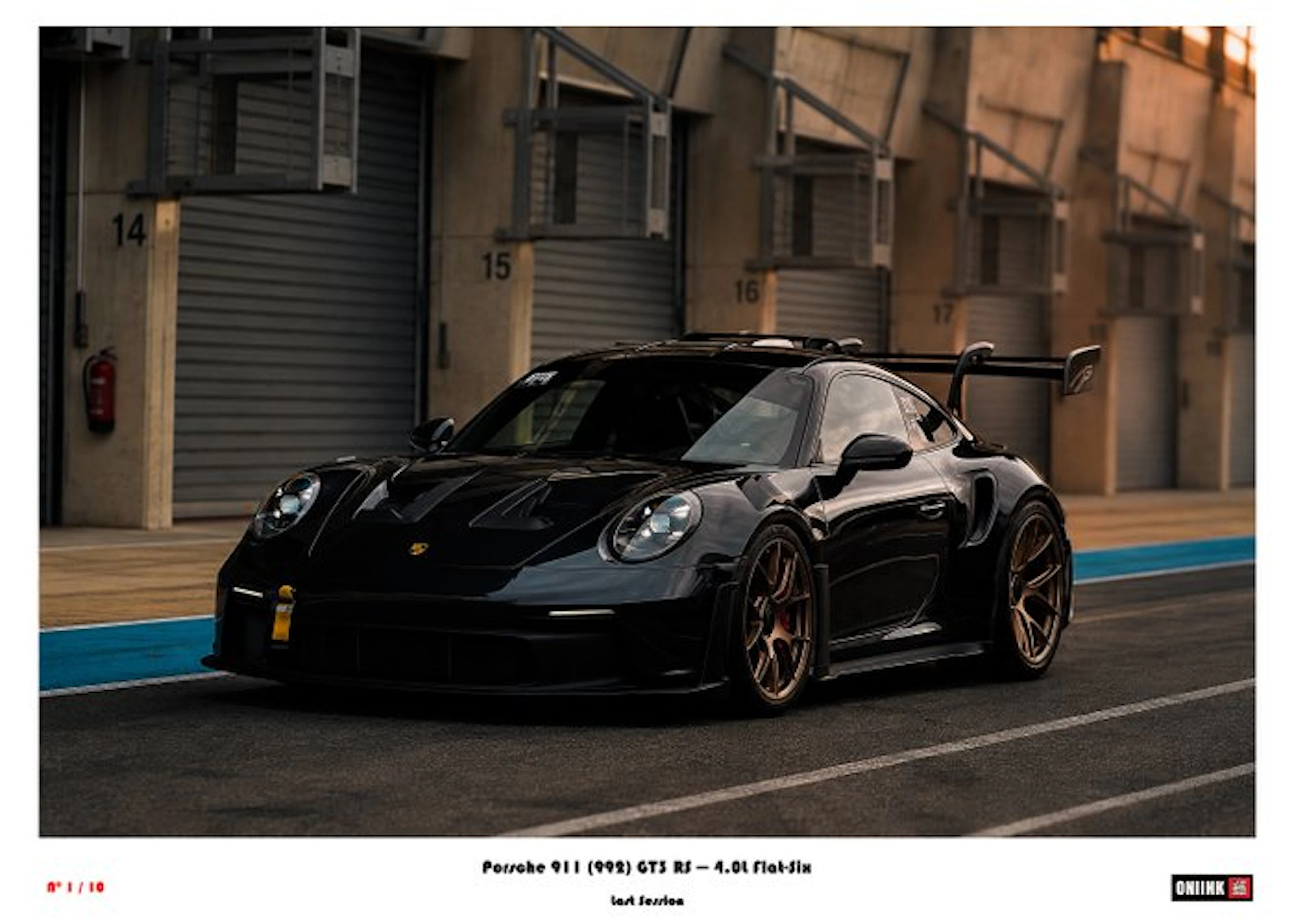 ONIINK — AUTOMOTIVE - Limited Edition - Porsche 911 (992)...