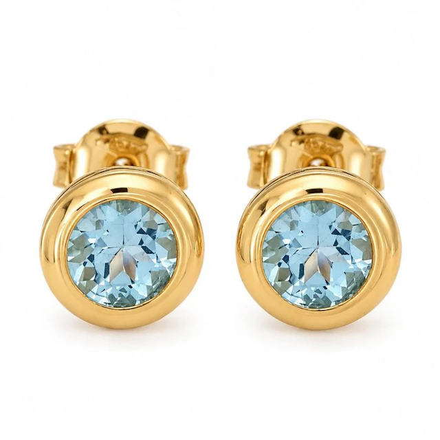 No reserve price - Earrings - 18 kt