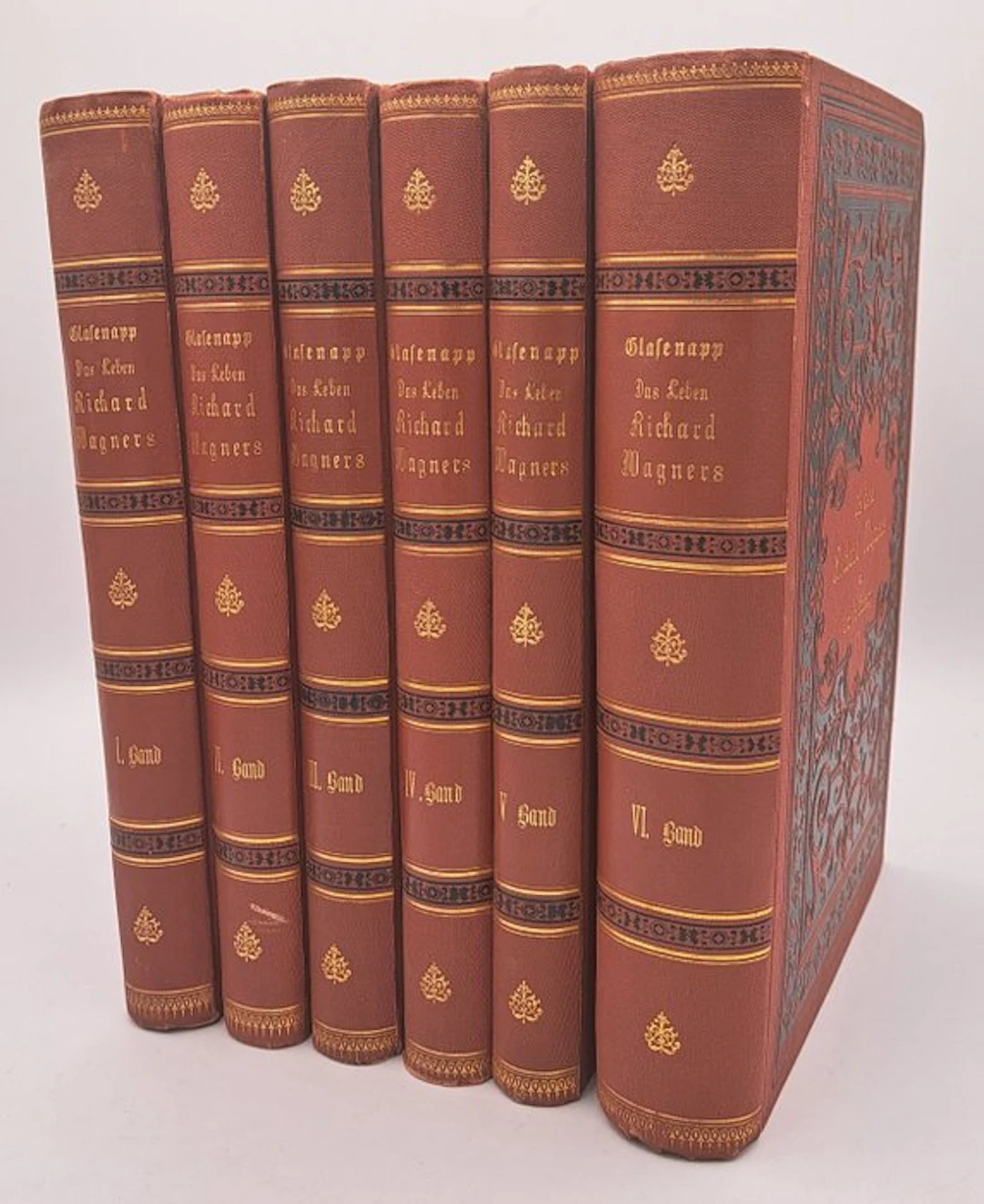 Carl Friedrich Glasenapp - Das Leben Richard Wagners (6 vol.) - 1905-1911
