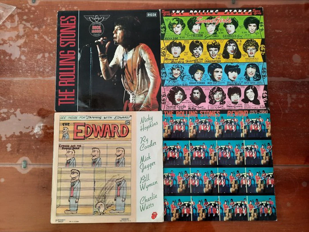 Rolling Stones - 4 x LP Album - Vinyl record - 1970
