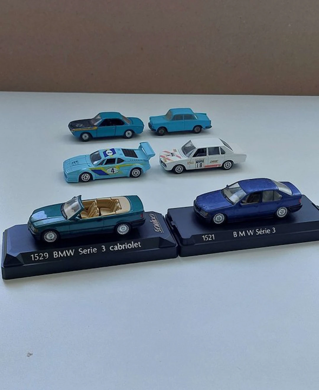 Solido 1:43 - Model car (6) - Lot de 6 modèles BMW...
