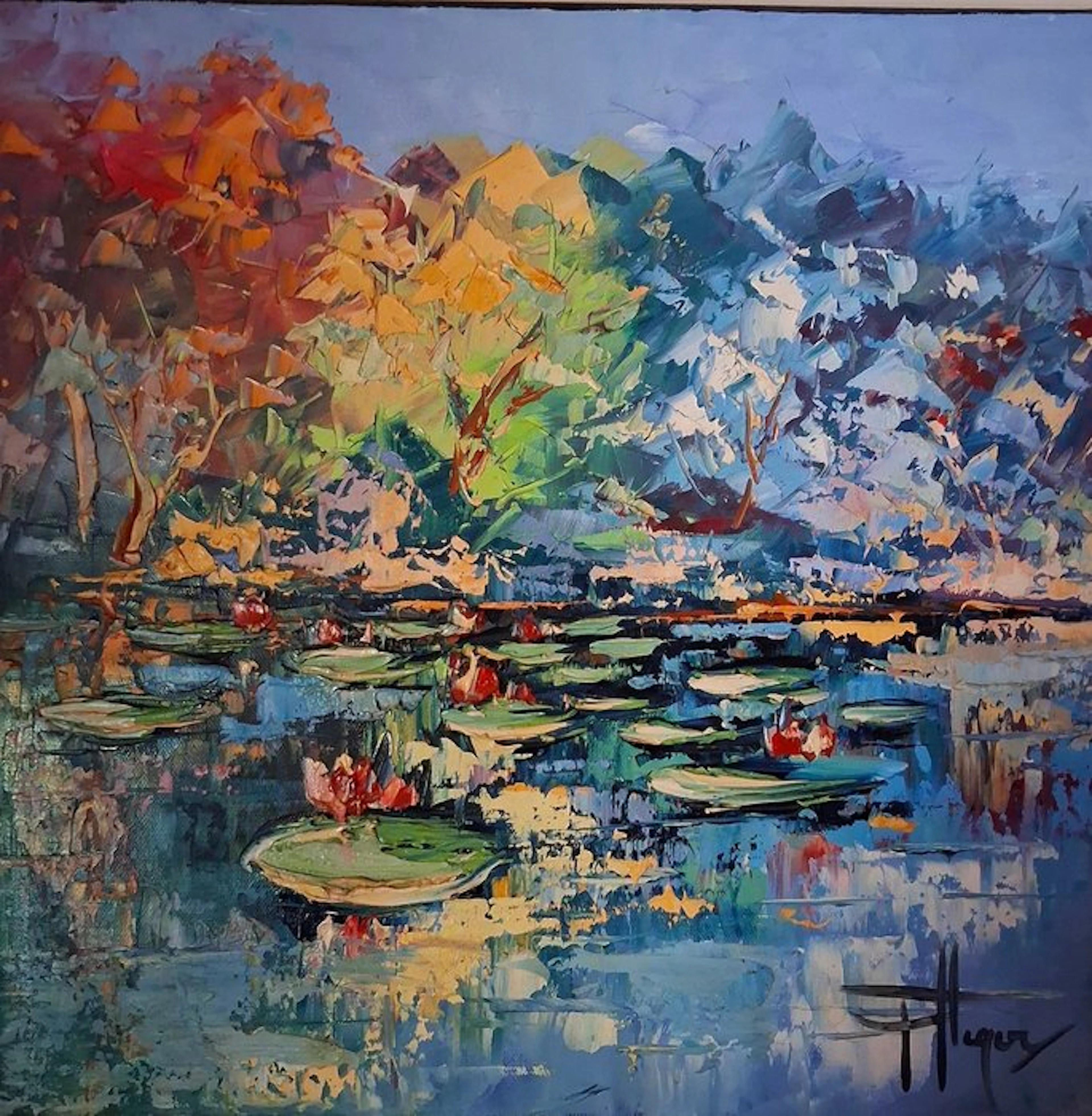 Olivier Pfleger (1967) - Nymphéas