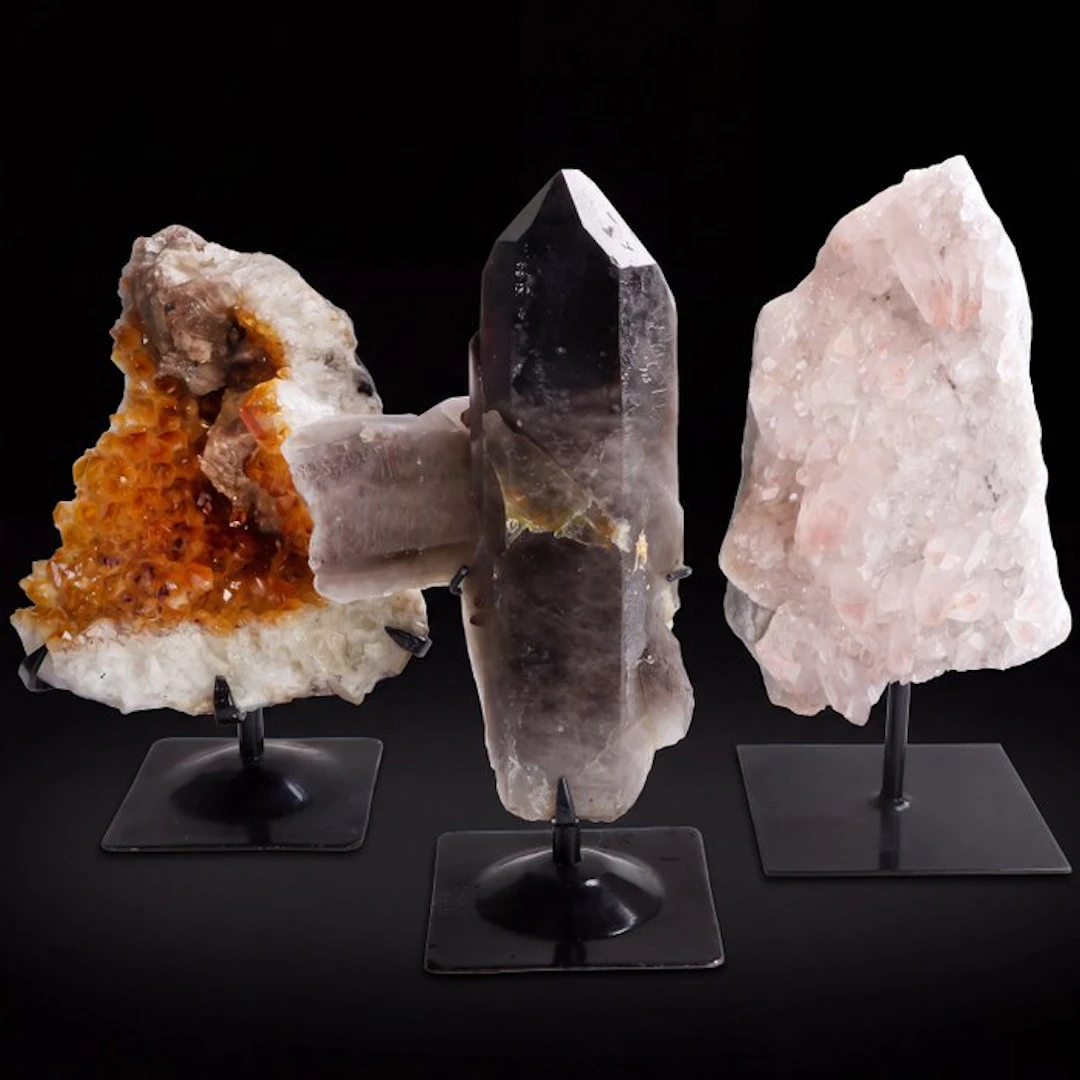 Mineral Collection - Citrine, Smokey Quartz & Crystal Quartz- 6 kg