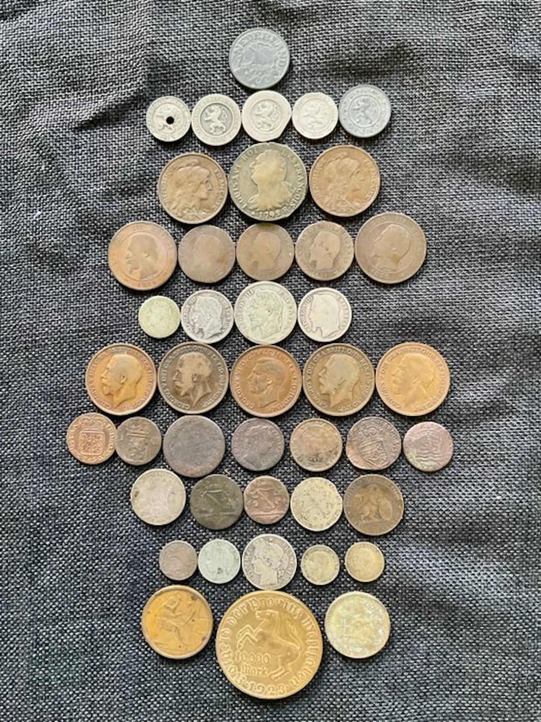 World. Collection of coins Wereld – 43 historische...