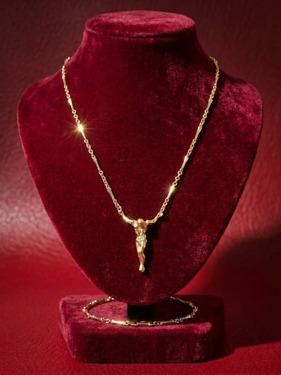 No reserve price - Necklace with pendant Silver - Salvador Dalí Christ