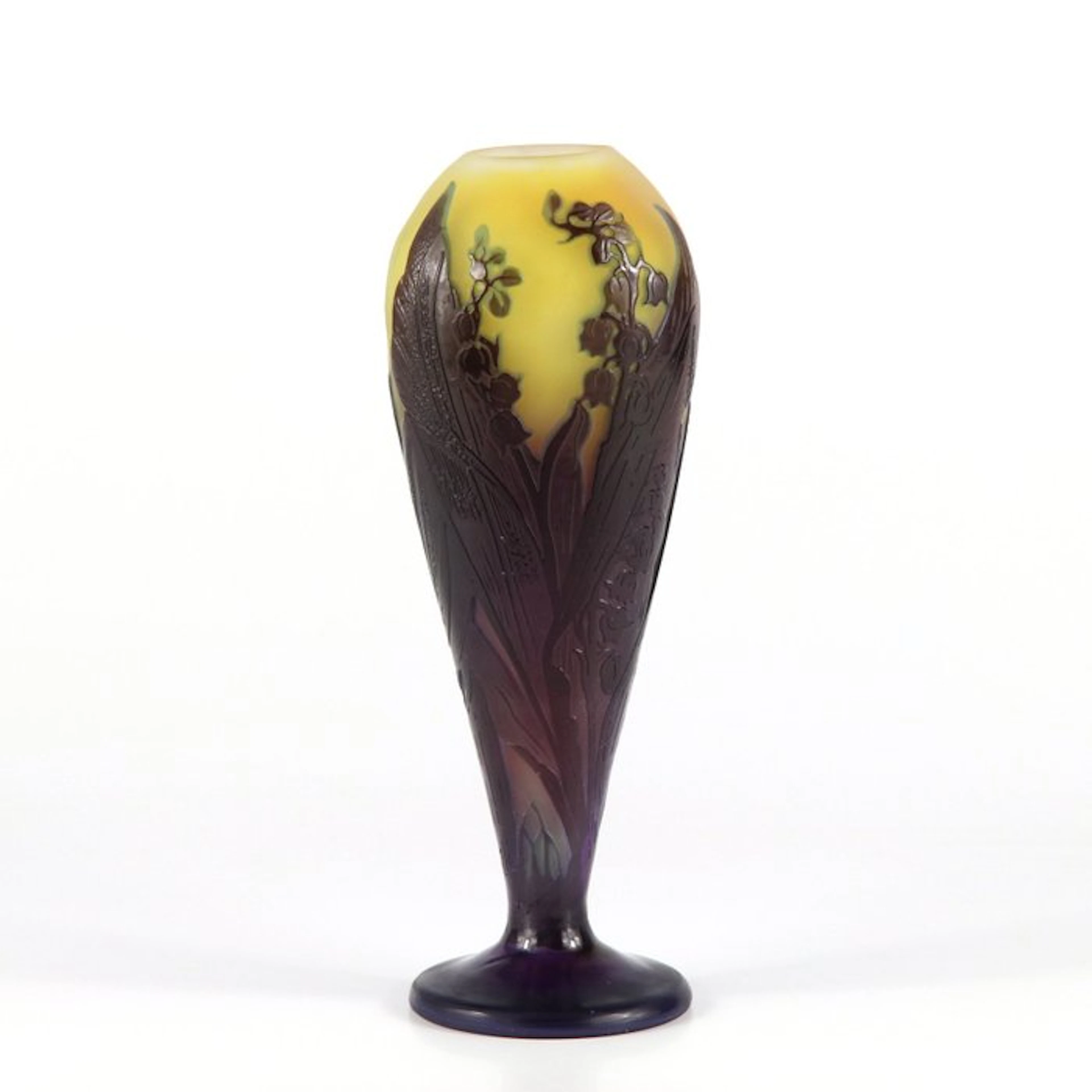 Emile Gallé, Établissements Gallé - Vase - Glass