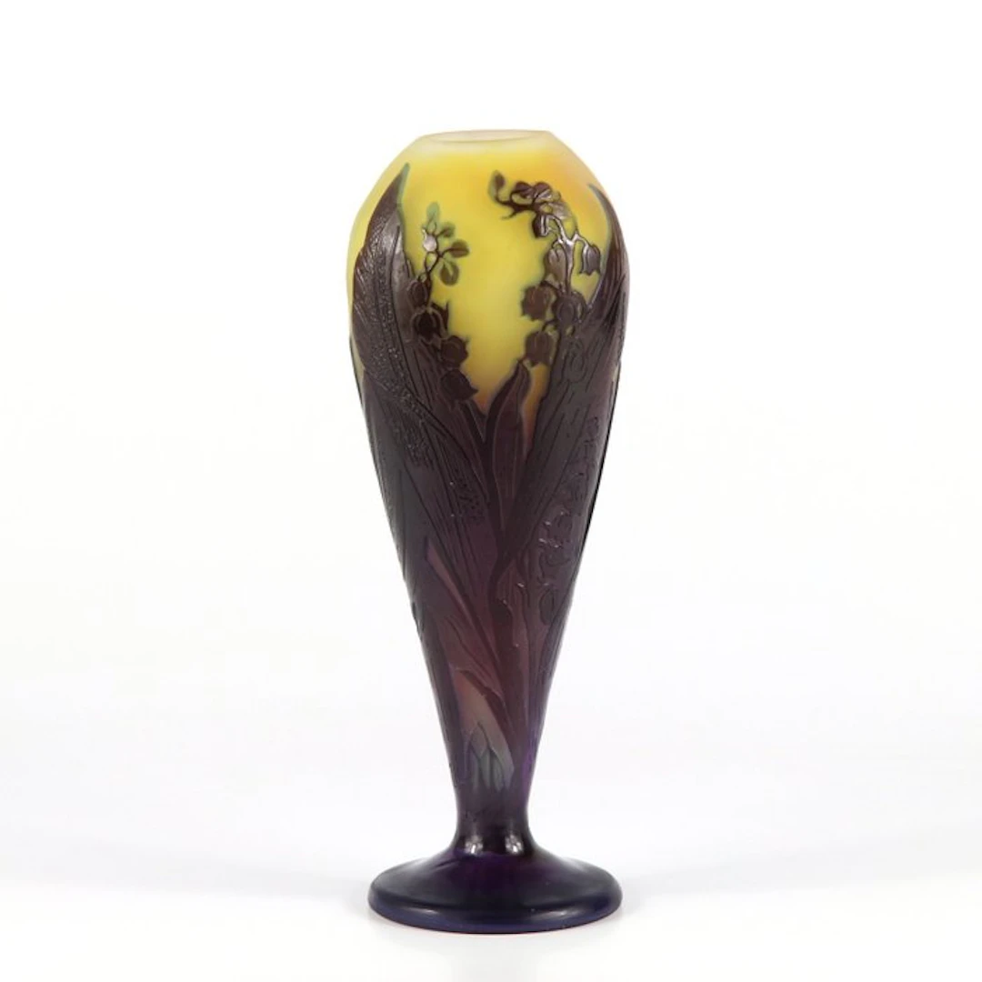 Emile Gallé, Établissements Gallé - Vase - Glass