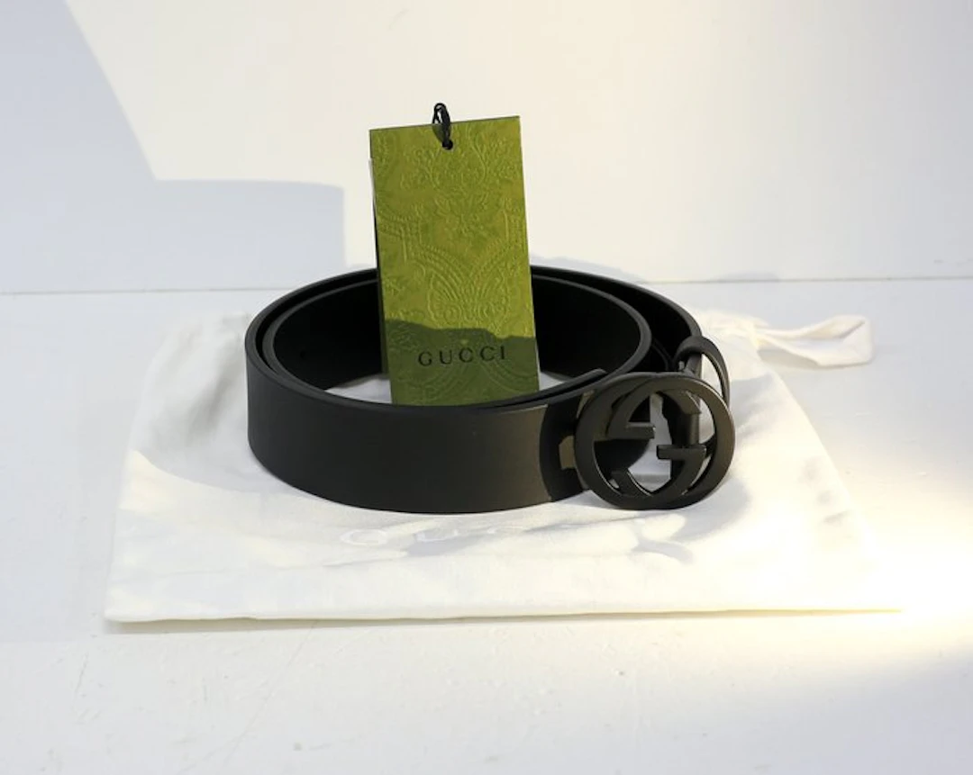 Gucci - Incrocio GG Total black - Belt