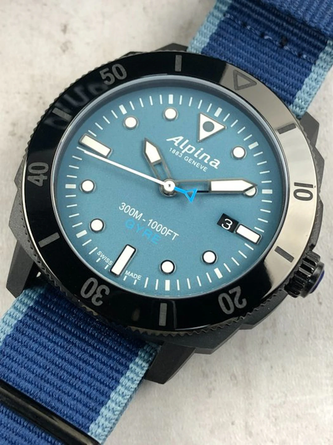 Alpina - Seastrong Diver Gyre Automatic - AL-525LNB4VG6 - Men -