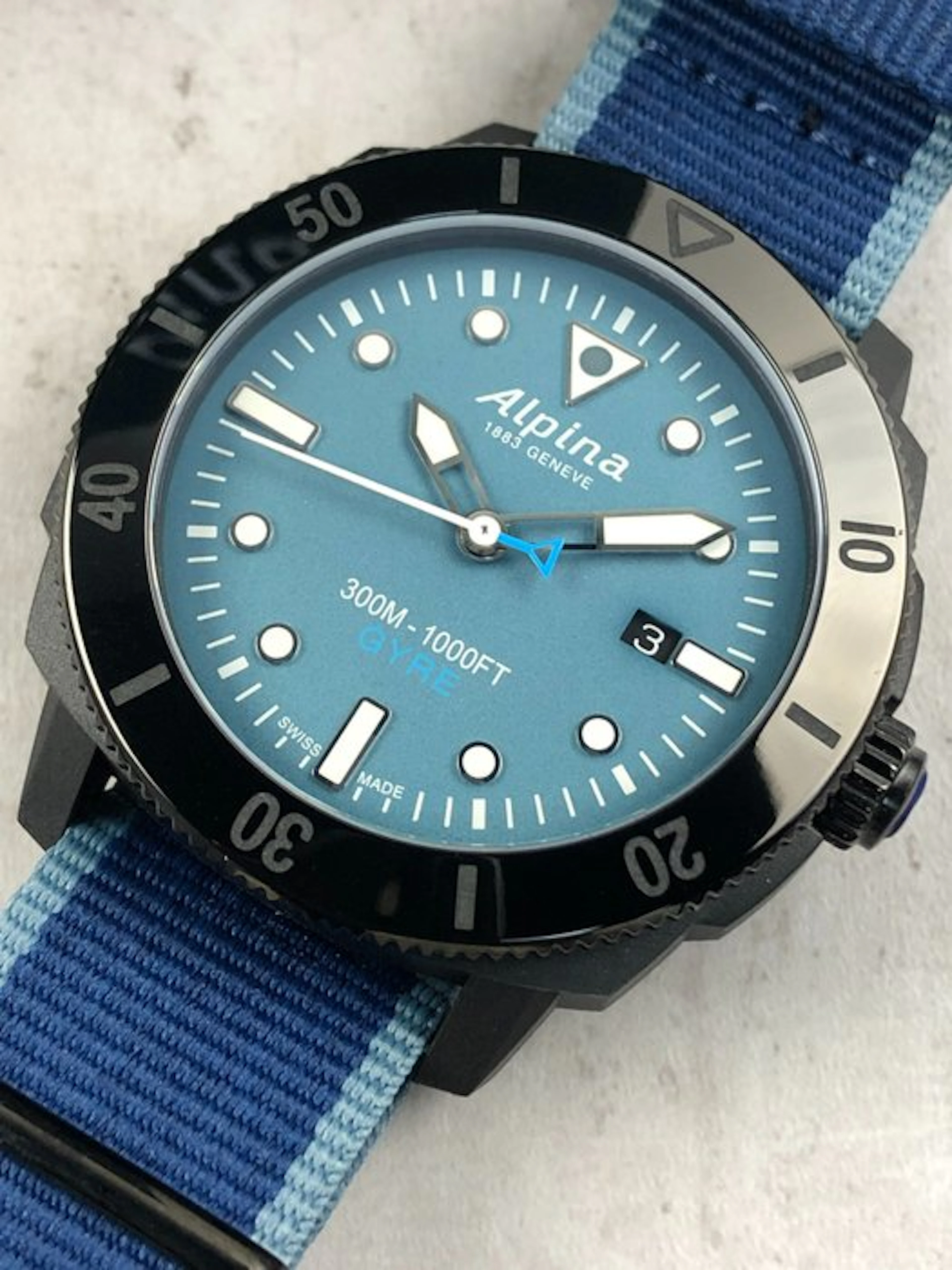Alpina - Seastrong Diver Gyre Automatic - AL-525LNB4VG6 - Men -
