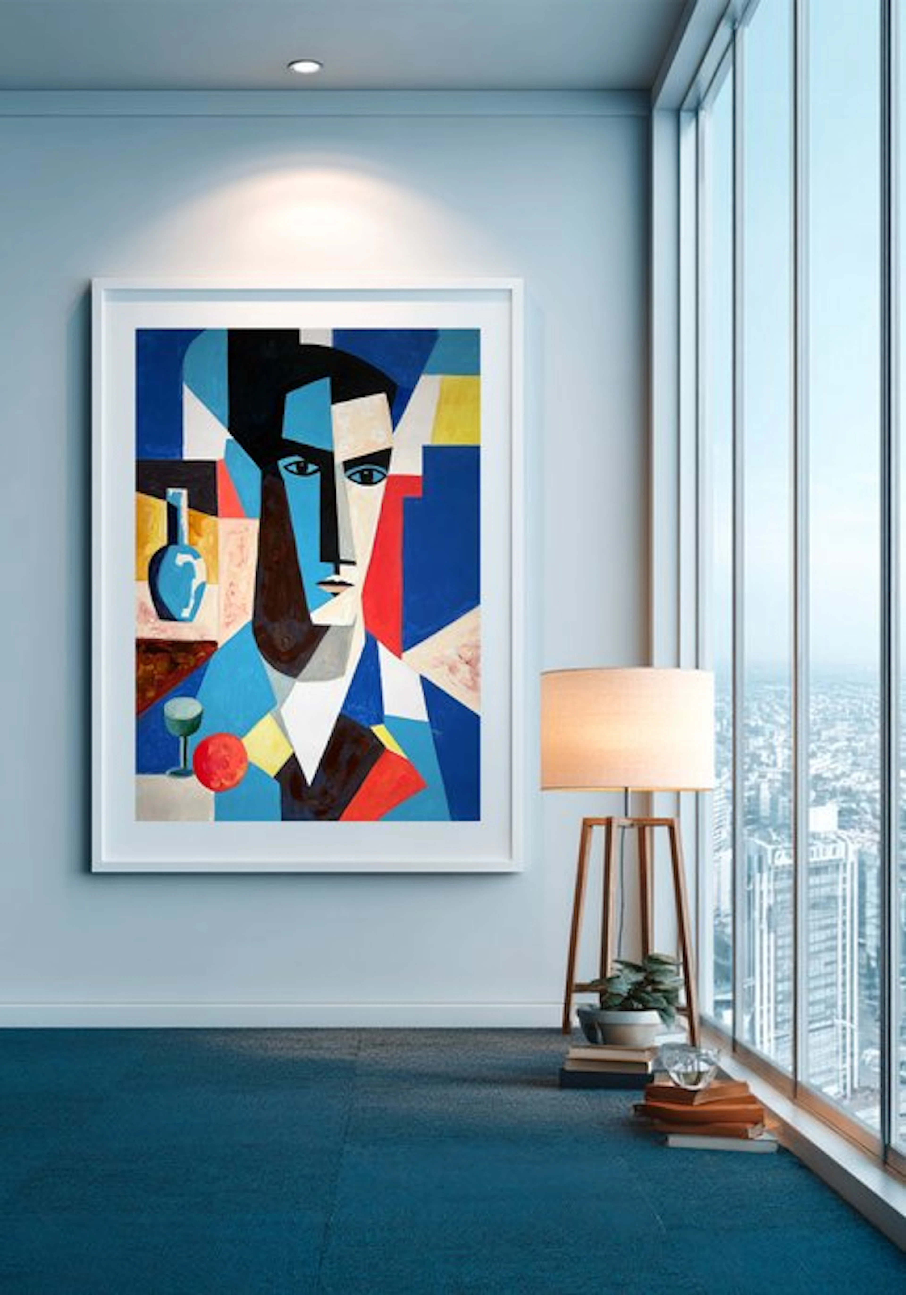 E. Pérez Lezcano - Retrato con objetos XL (No Reserve)