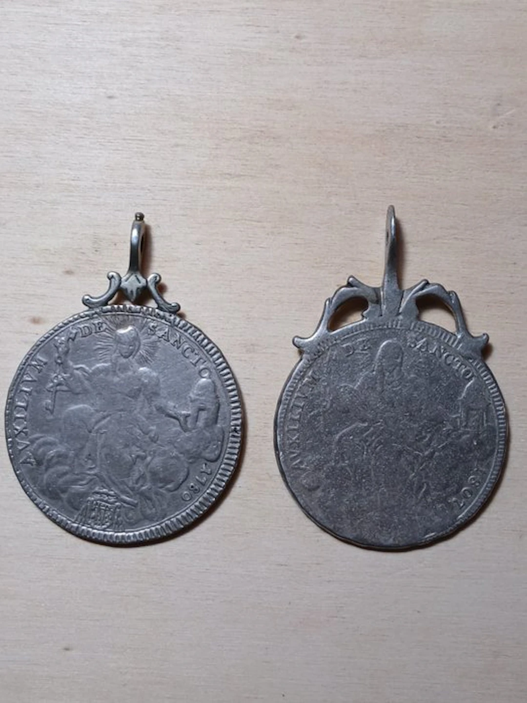 Italy, Papal State Scudo 1807 Papa Pio VII + Scudo 1780 Pio VI