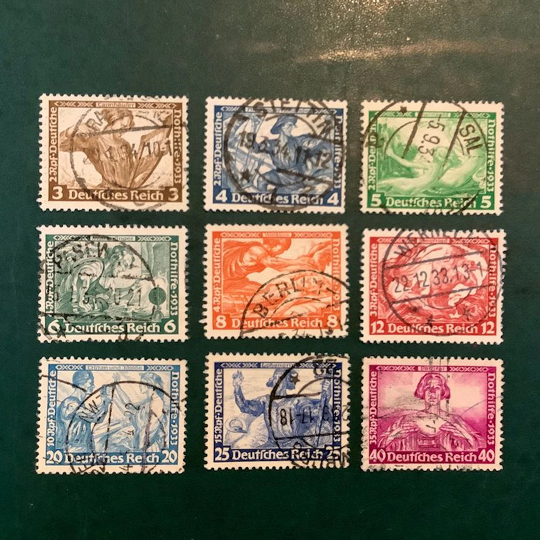 German Empire 1933 - Wagner - 20 Pf einwandfrei gekeurd...
