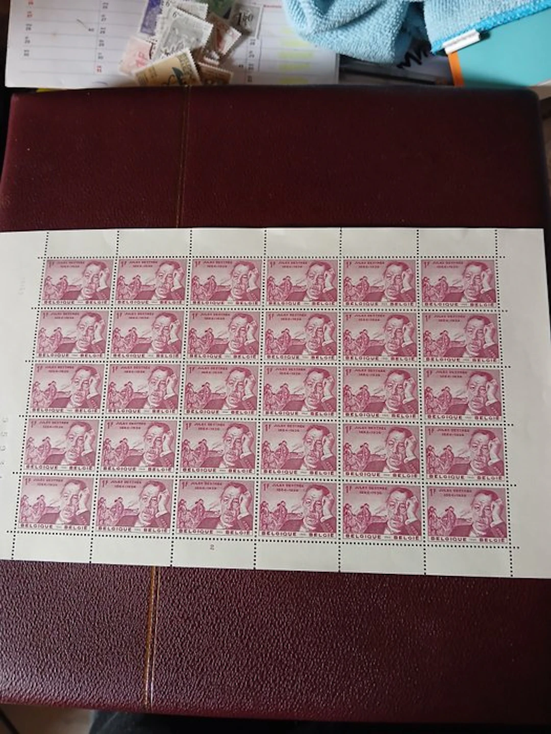 Belgium - 25 full sheets from the 1960s