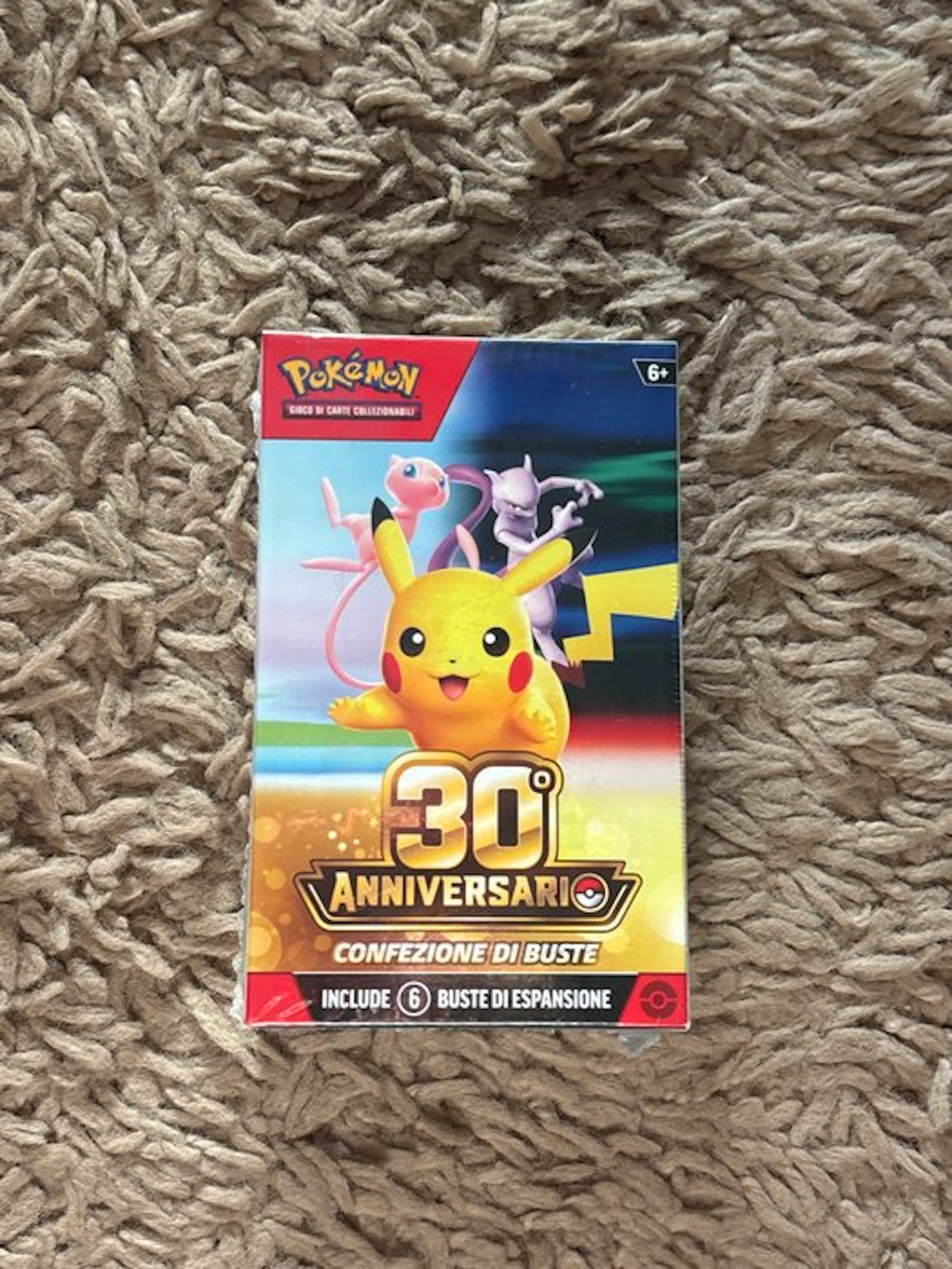 Pokémon - 1 Booster bundle - 30° Anniversario Confezione di Buste di Espansione