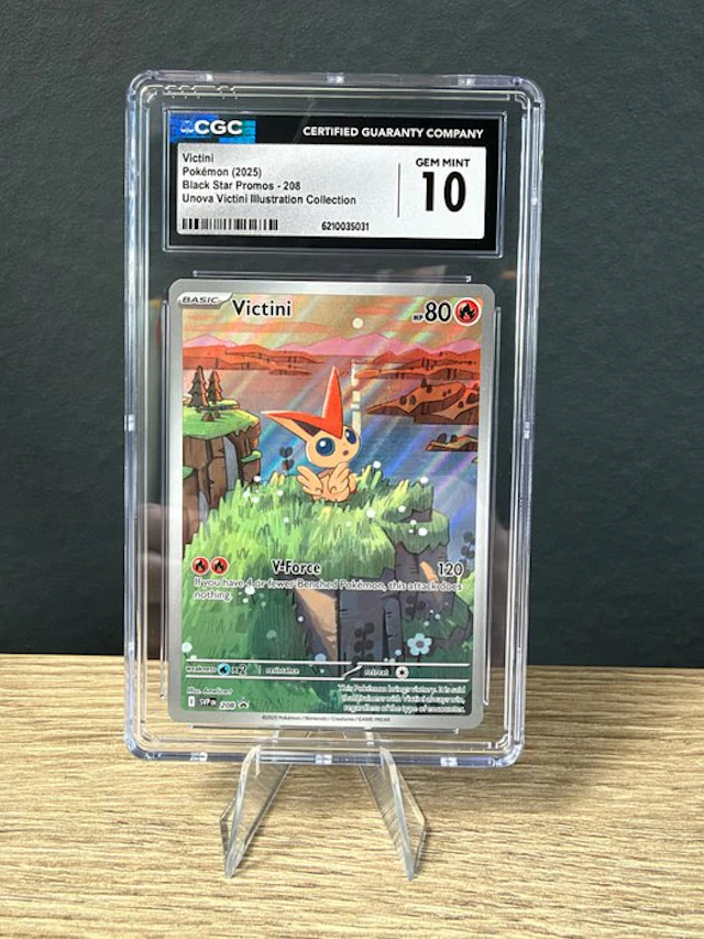 Pokémon - 1 Graded card - Victini 208 Promo card