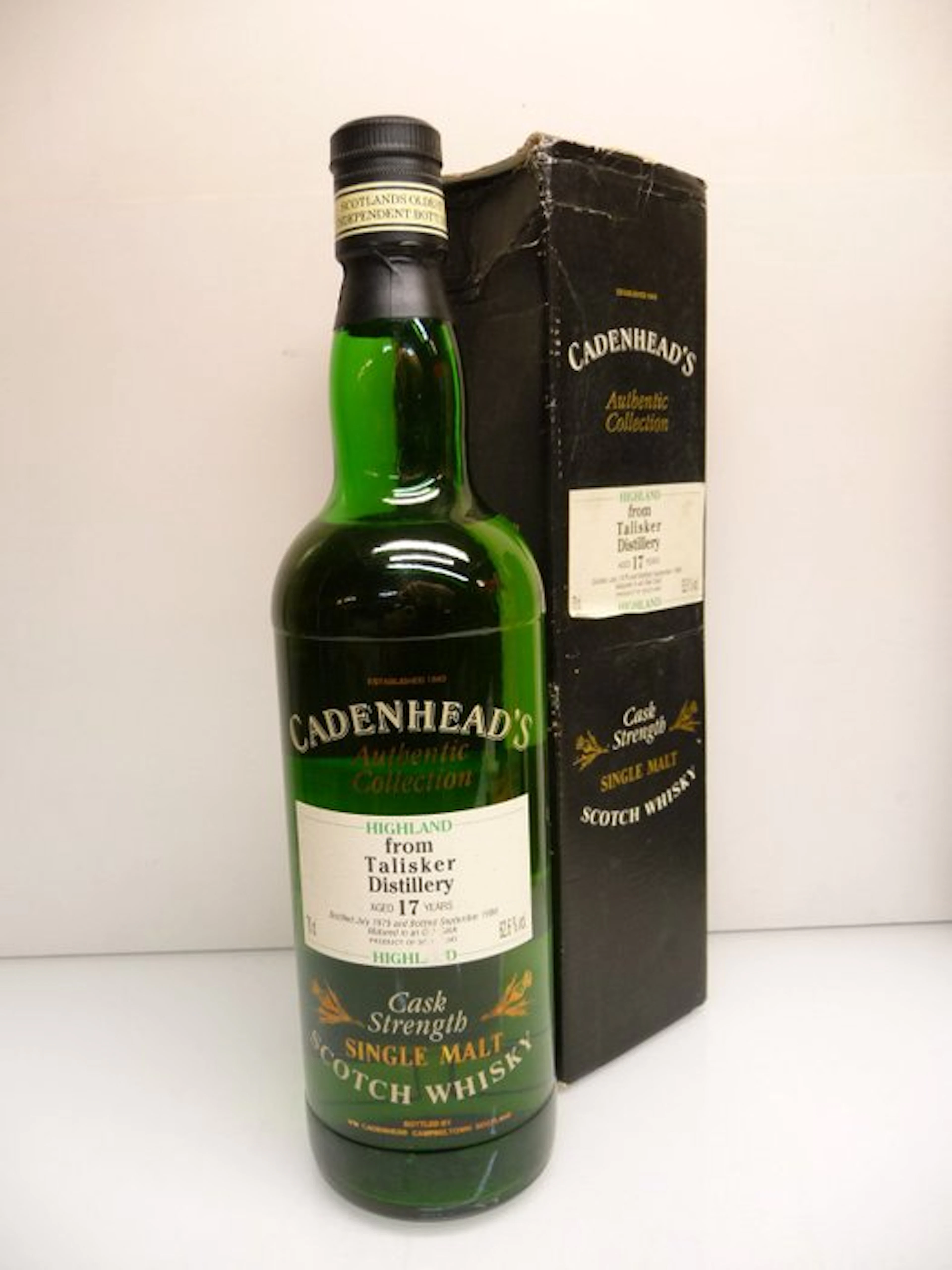 Talisker 1979 17 years old Authentic Collection - Cadenhead's - b. 1996 - 70cl