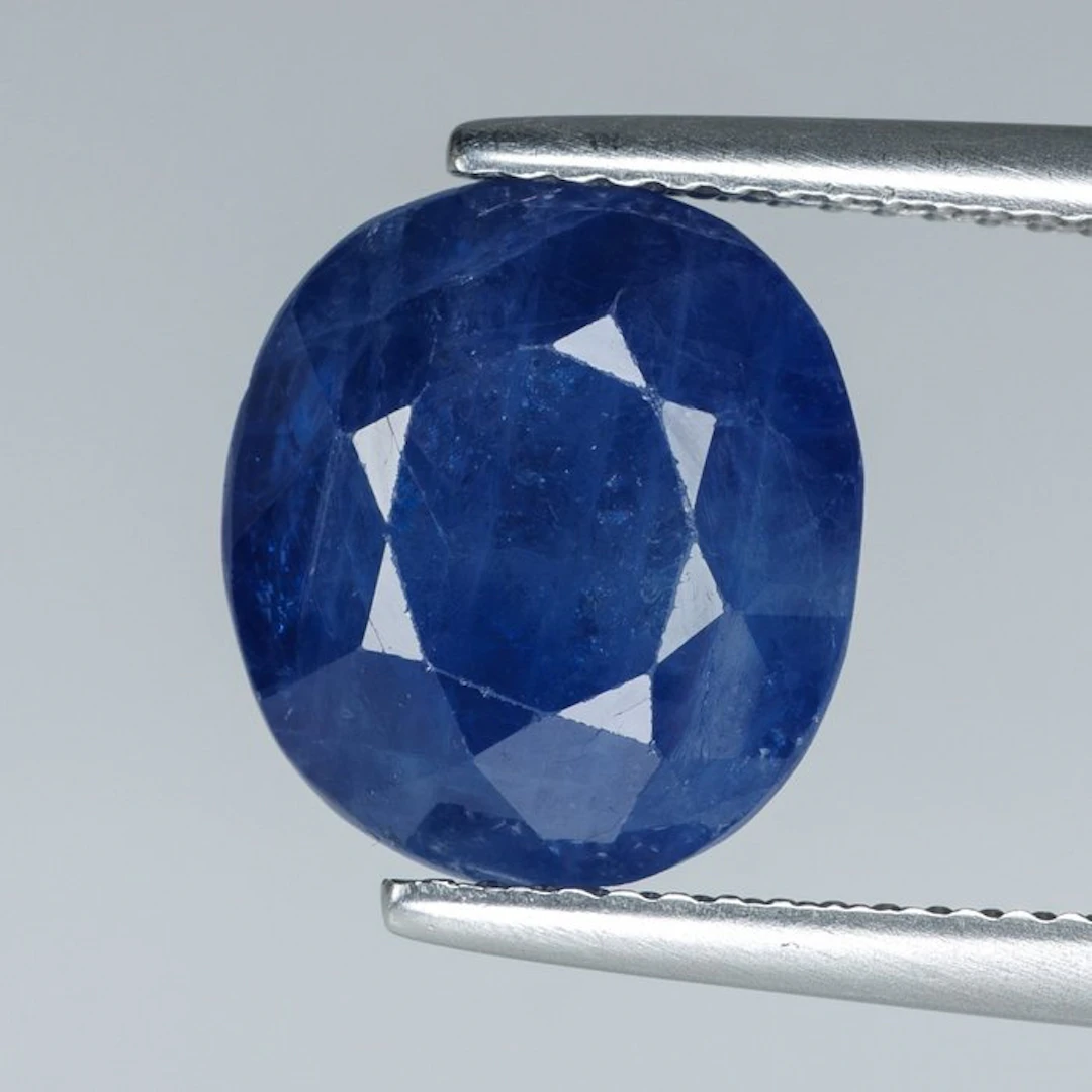 1 pcs Blue Sapphire - 6.89 ct - Guild Gem Laboratory - *Burma*