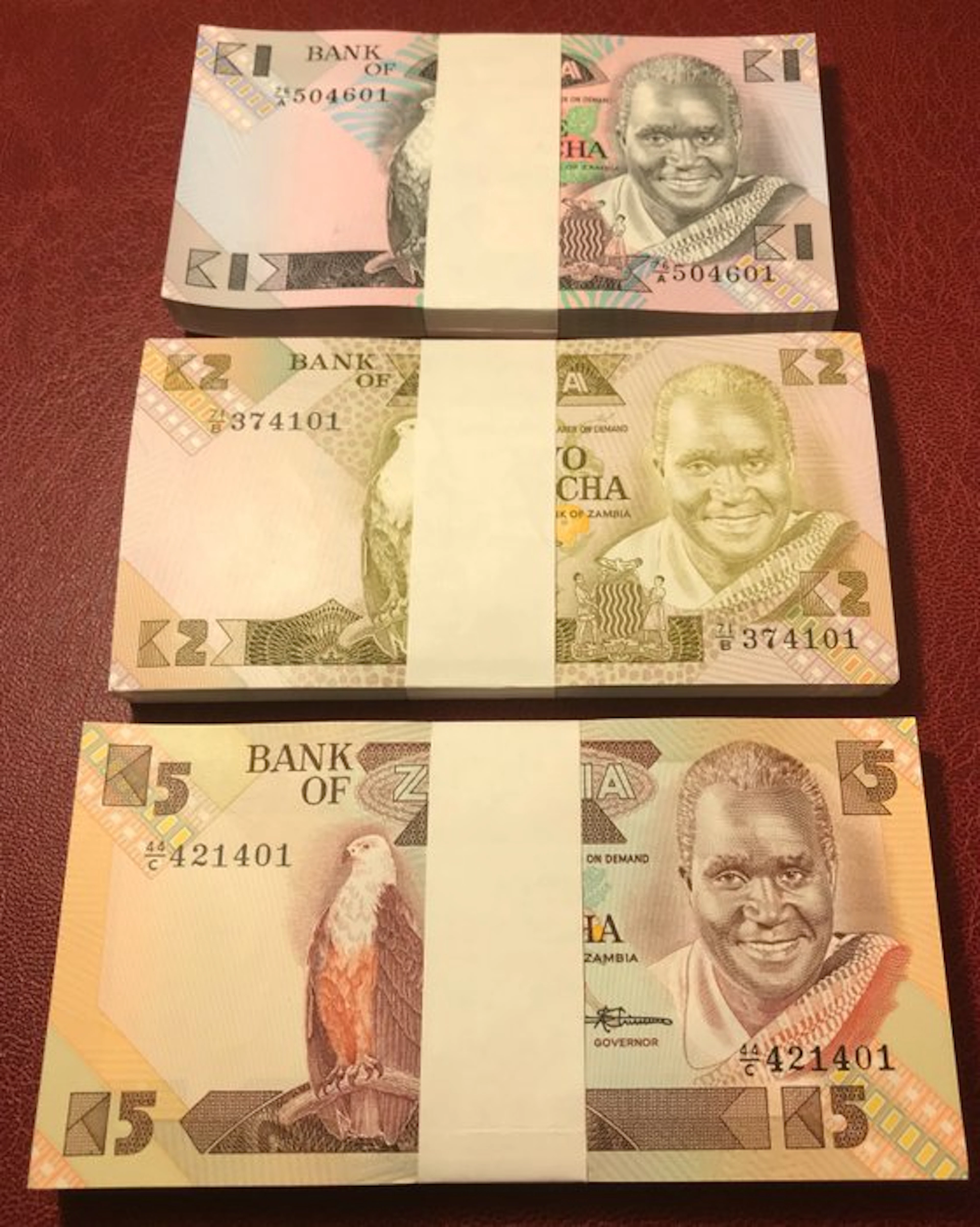 Zambia. - 100 x 1