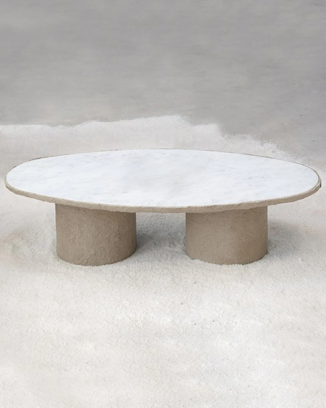 JOB studio - Jonathan Bocca - Coffee table - Tradition - Paper, Marble