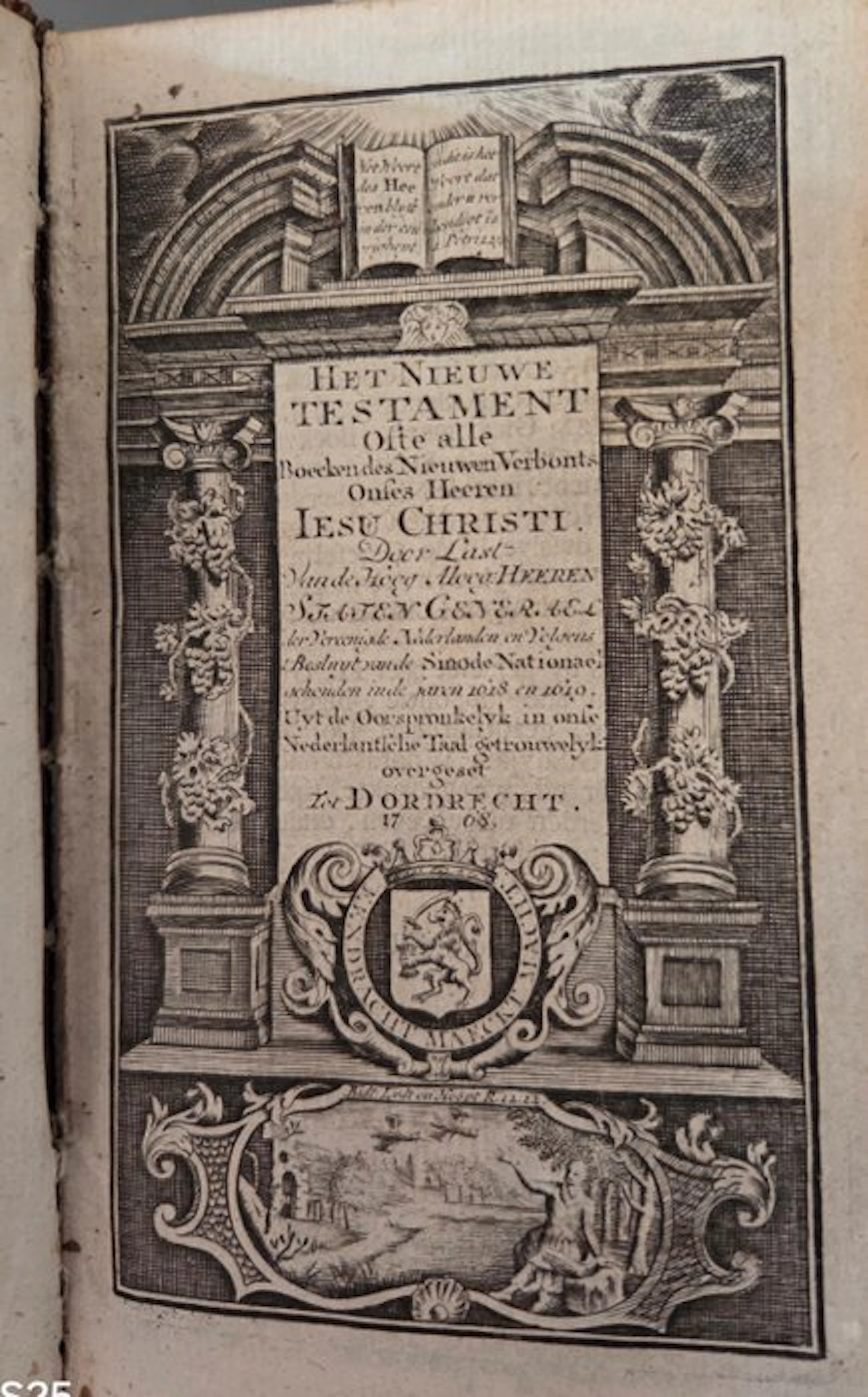 Sinodo Nazionale Olandese - Het Nieuwe Testament - 1708