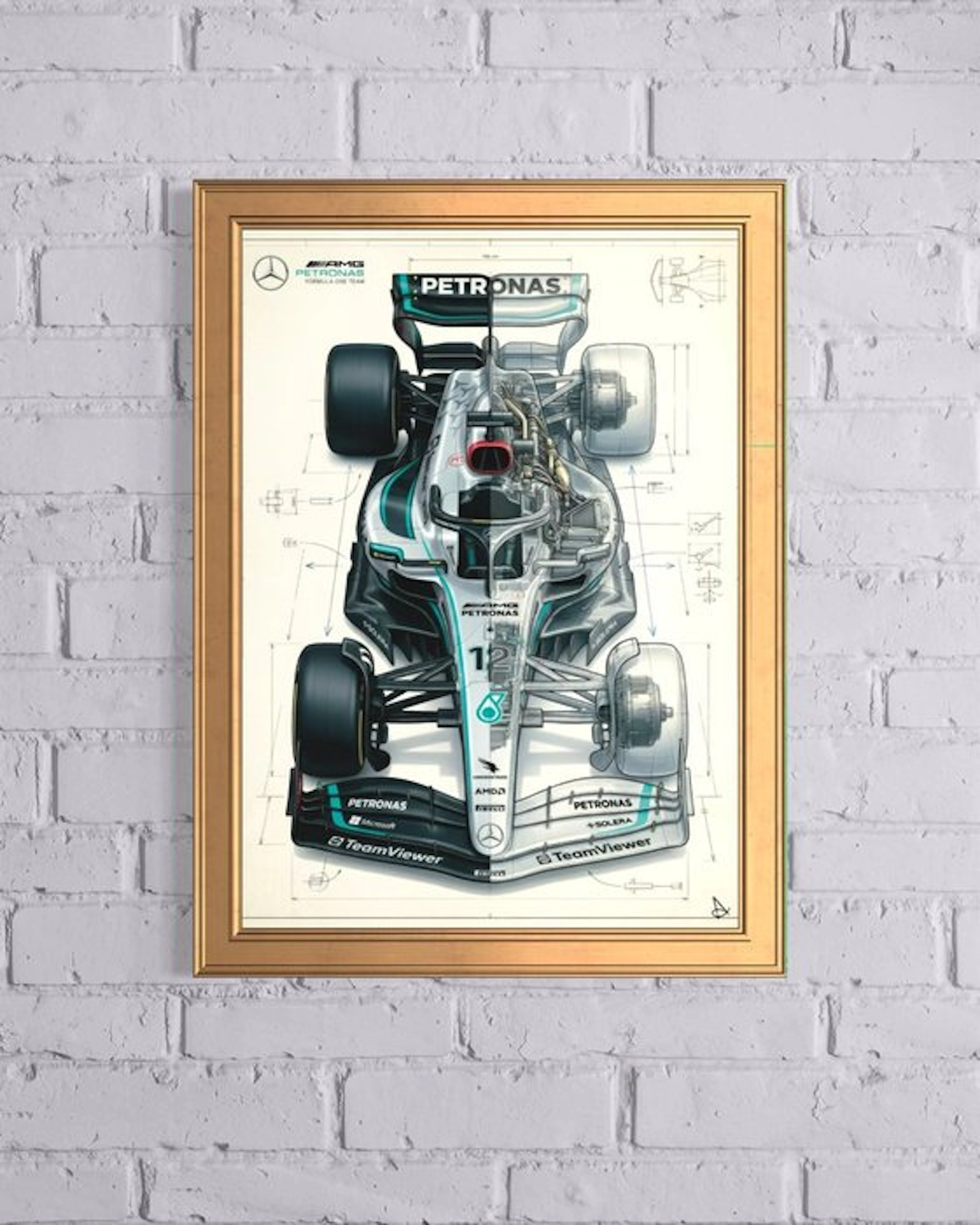 ANDSAL - Mercedes-AMG F1 W17 E Performance Construction...