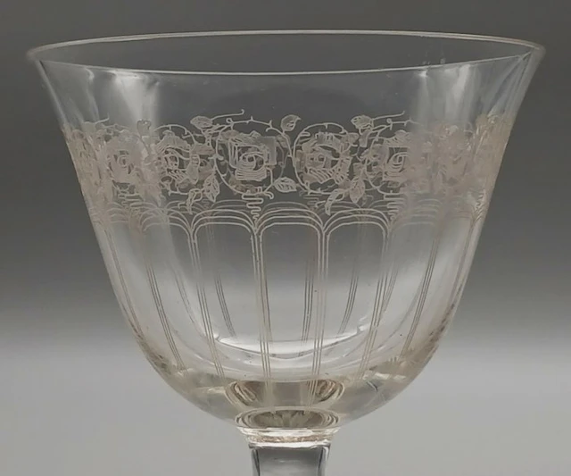 H.C. FRY - Drinking service (11) - Crystal - Set of 10...